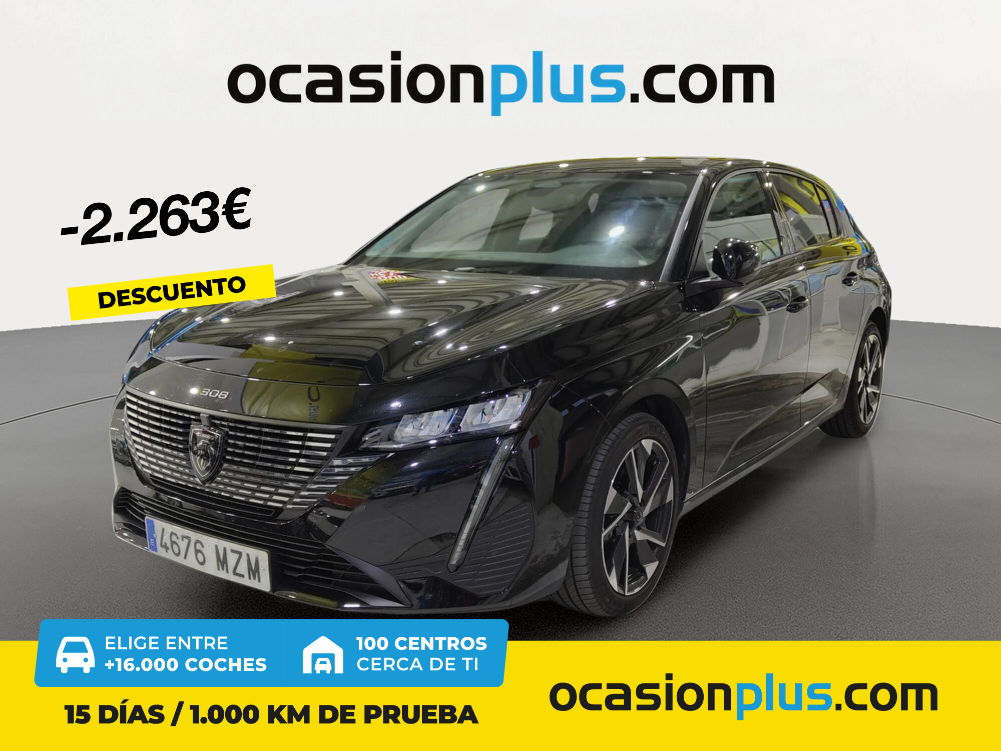PEUGEOT 308 (Allure Hybrid eDCS6 107 kW (145 CV)) en Madrid