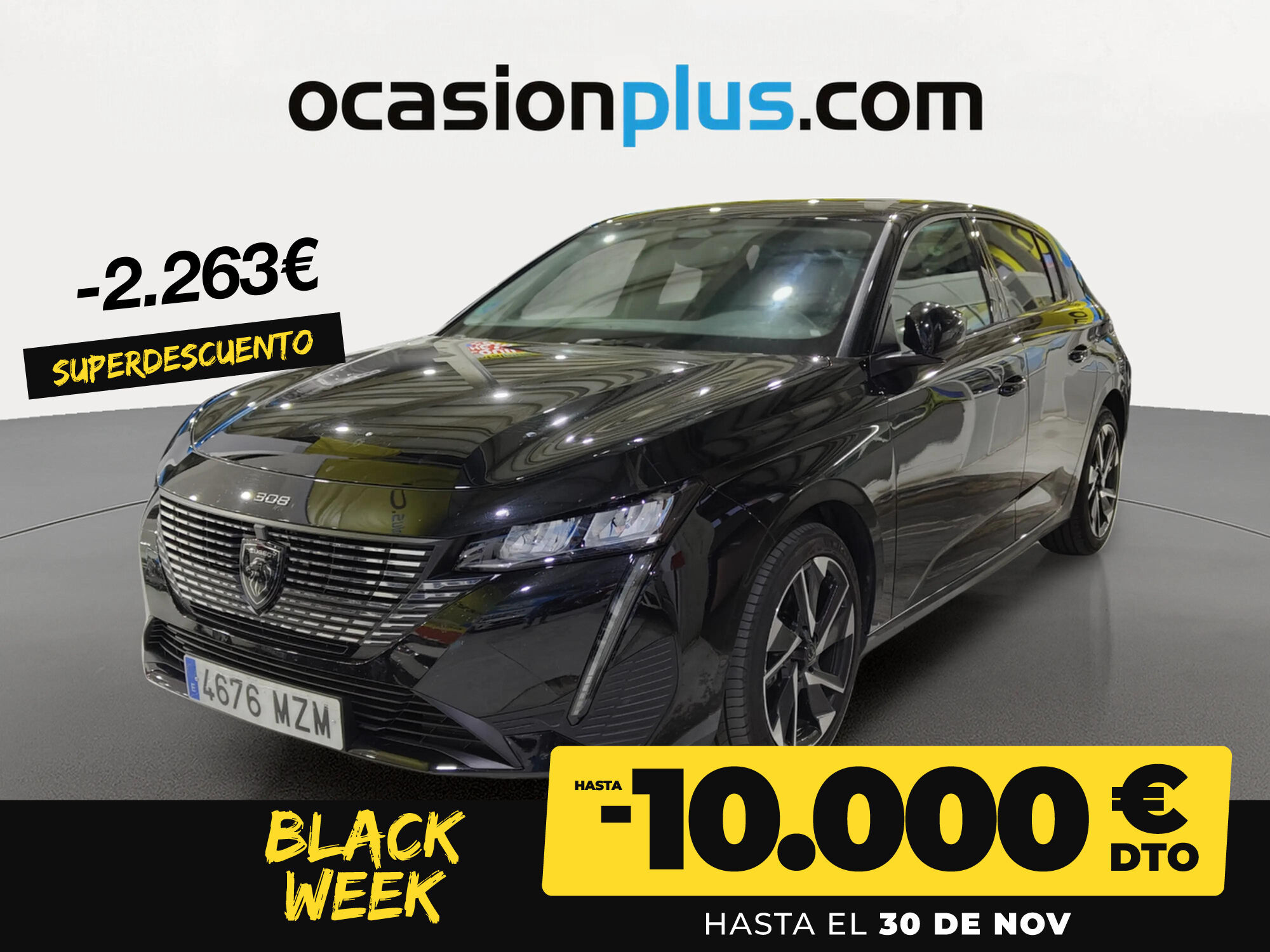 PEUGEOT 308 (Allure Hybrid eDCS6 107 kW (145 CV)) en Madrid