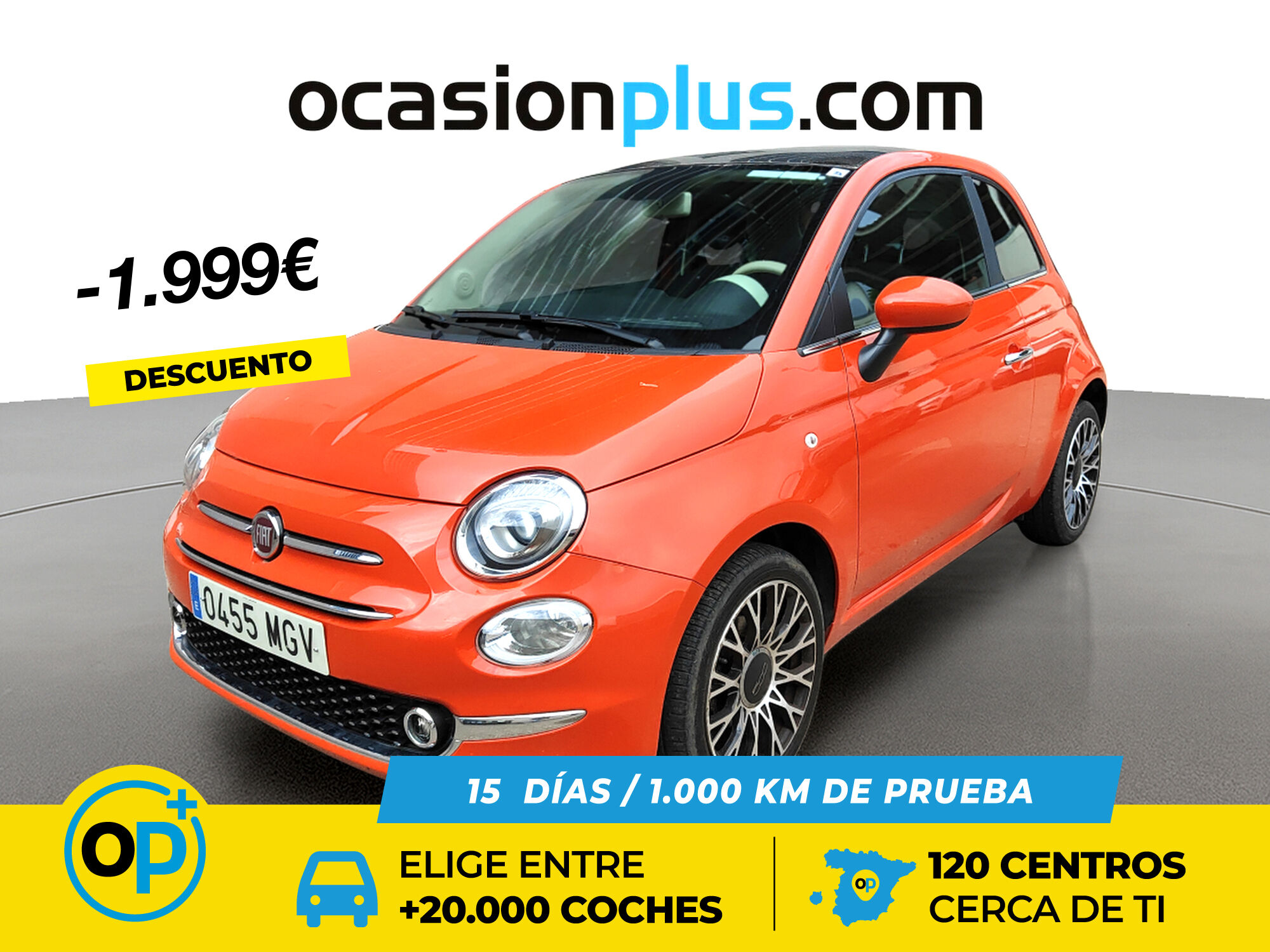 FIAT 500 (1.0 Hybrid Dolcevita 51 kW (70 CV)) en Madrid
