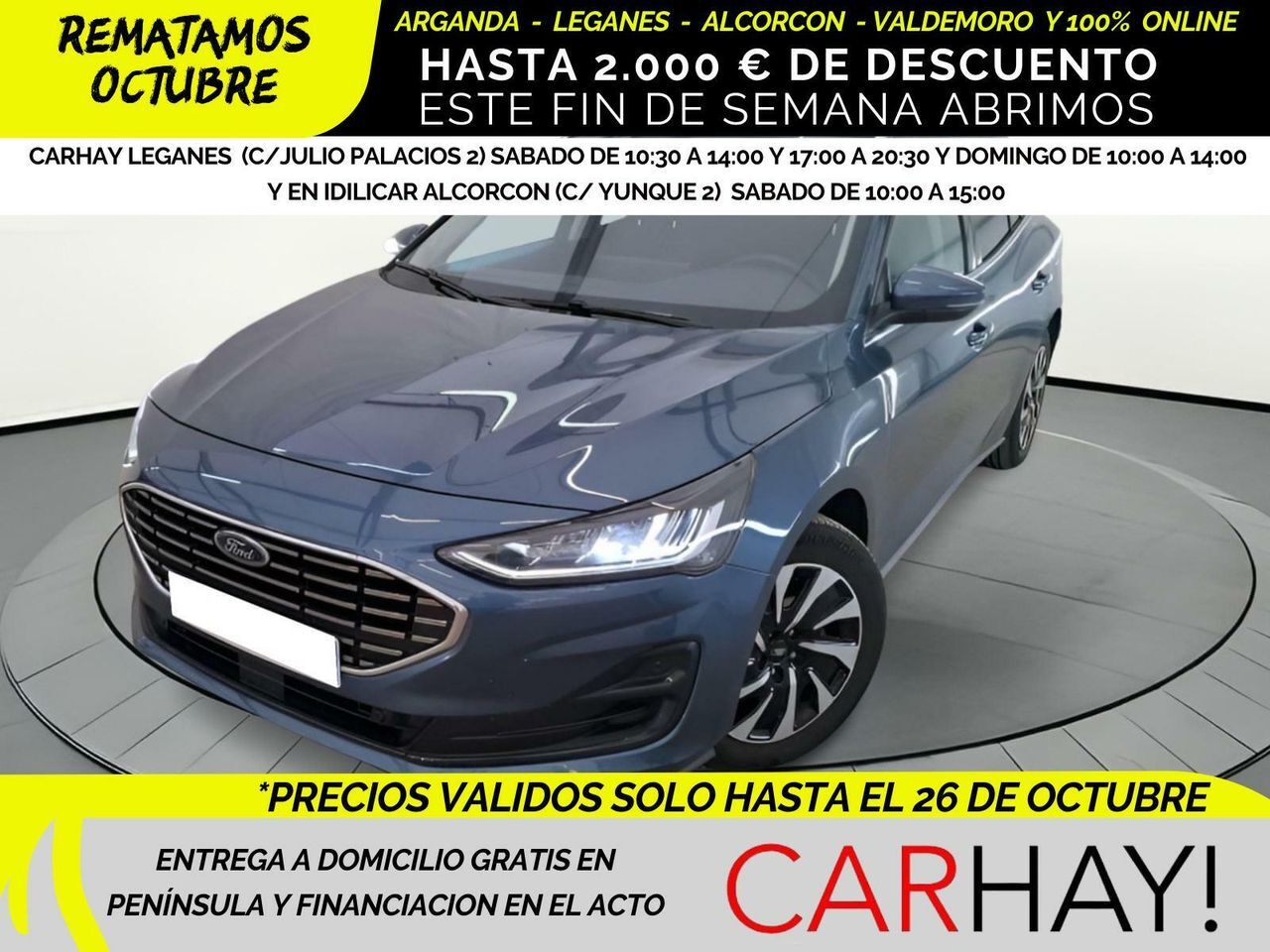FORD Focus (BREAK 1.0 FLEXI MHEV 125 TITANI X BUSIN) en Madrid