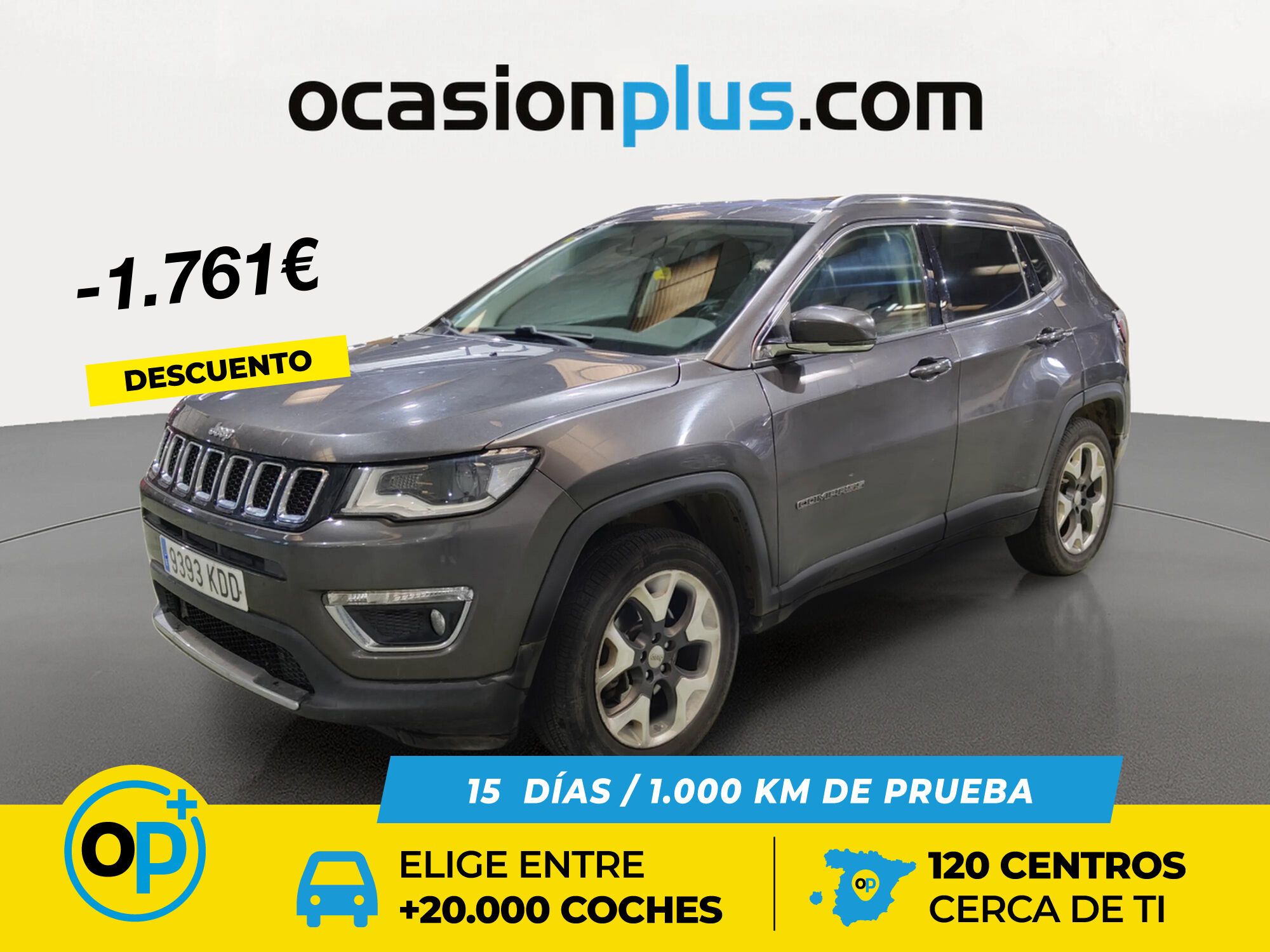 Foto del JEEP Compass 2.0 Mjt Limited 4x4 AD Aut. 103kW