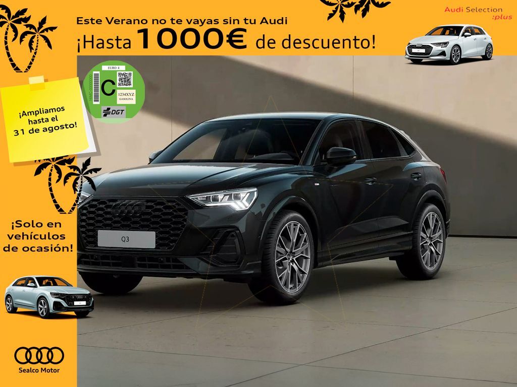 AUDI Q3 (Sportback 35 TDI Black limited S tronic) en Madrid