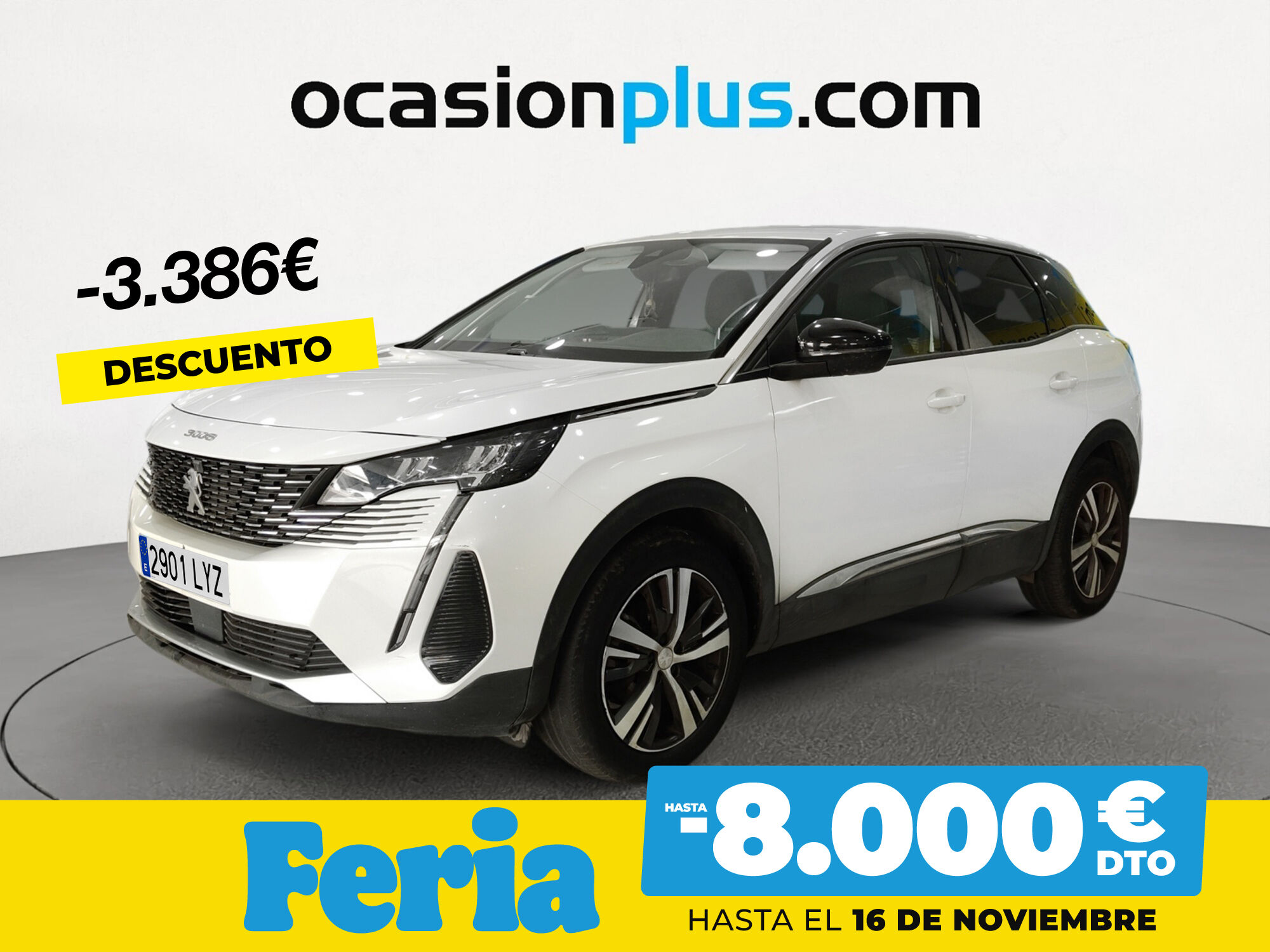 PEUGEOT 3008 (BlueHDI 130 S&S Allure 96 kW (130 CV)) en Madrid