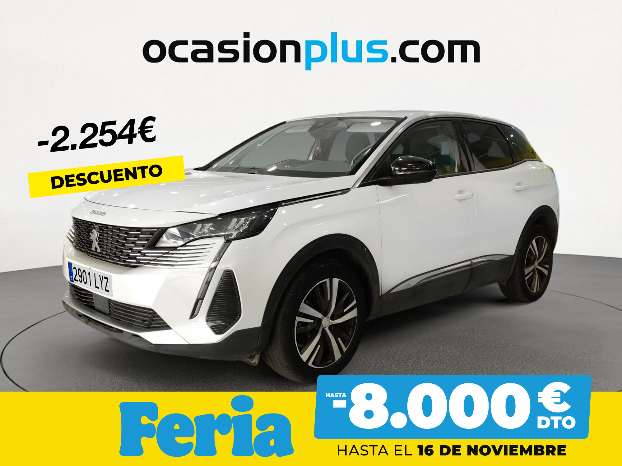 PEUGEOT 3008 (BlueHDI 130 S&S Allure 96 kW (130 CV)) en Madrid