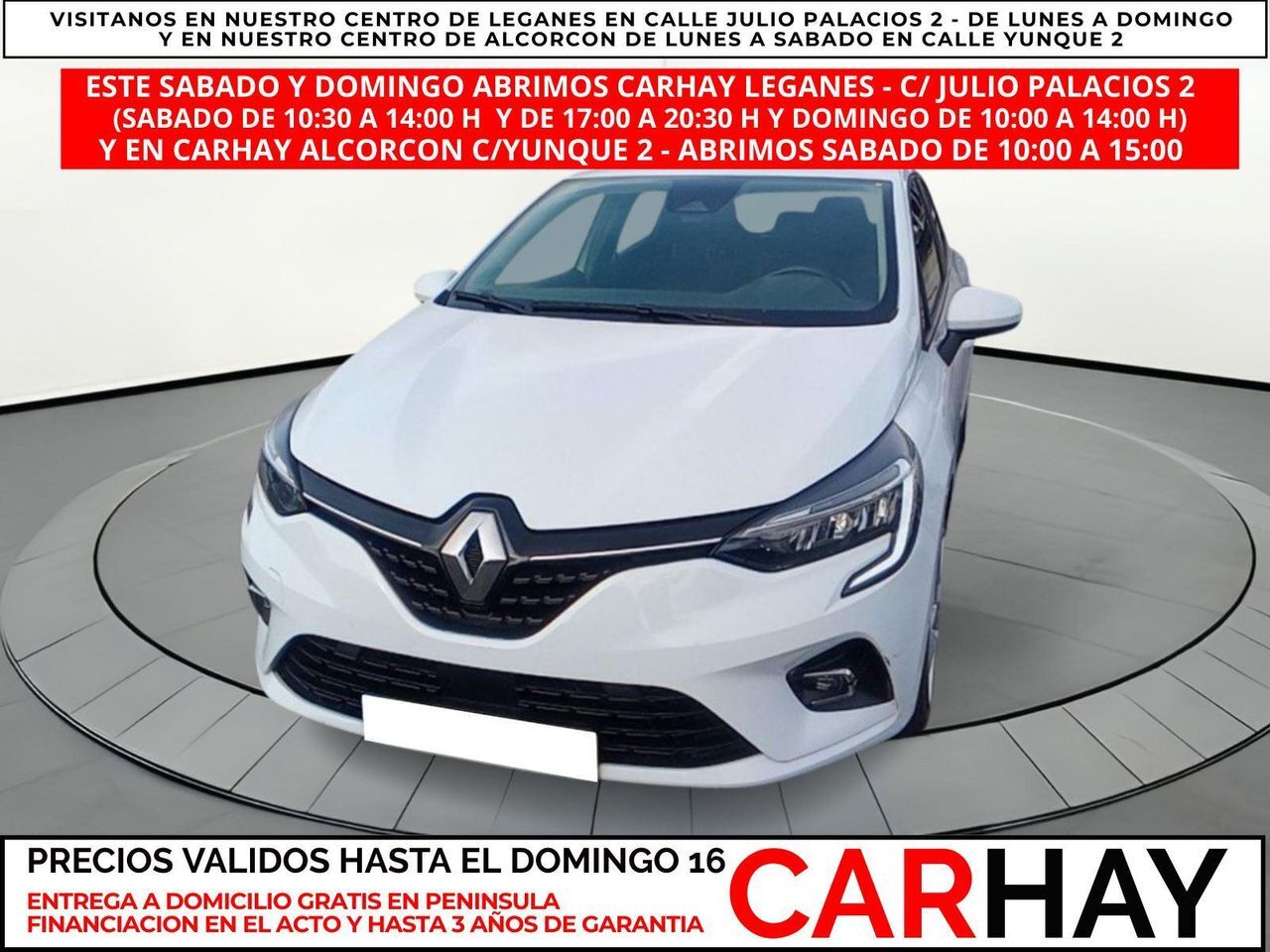 RENAULT Clio (Intens E-Tech Hibrido 104 kW (140CV)) en Madrid