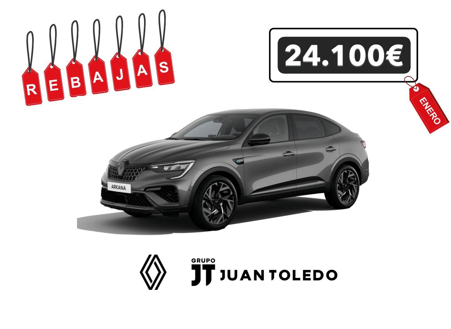 RENAULT Arkana (E-Tech full hybrid 145cv esprit Alpine) en Palmas, Las