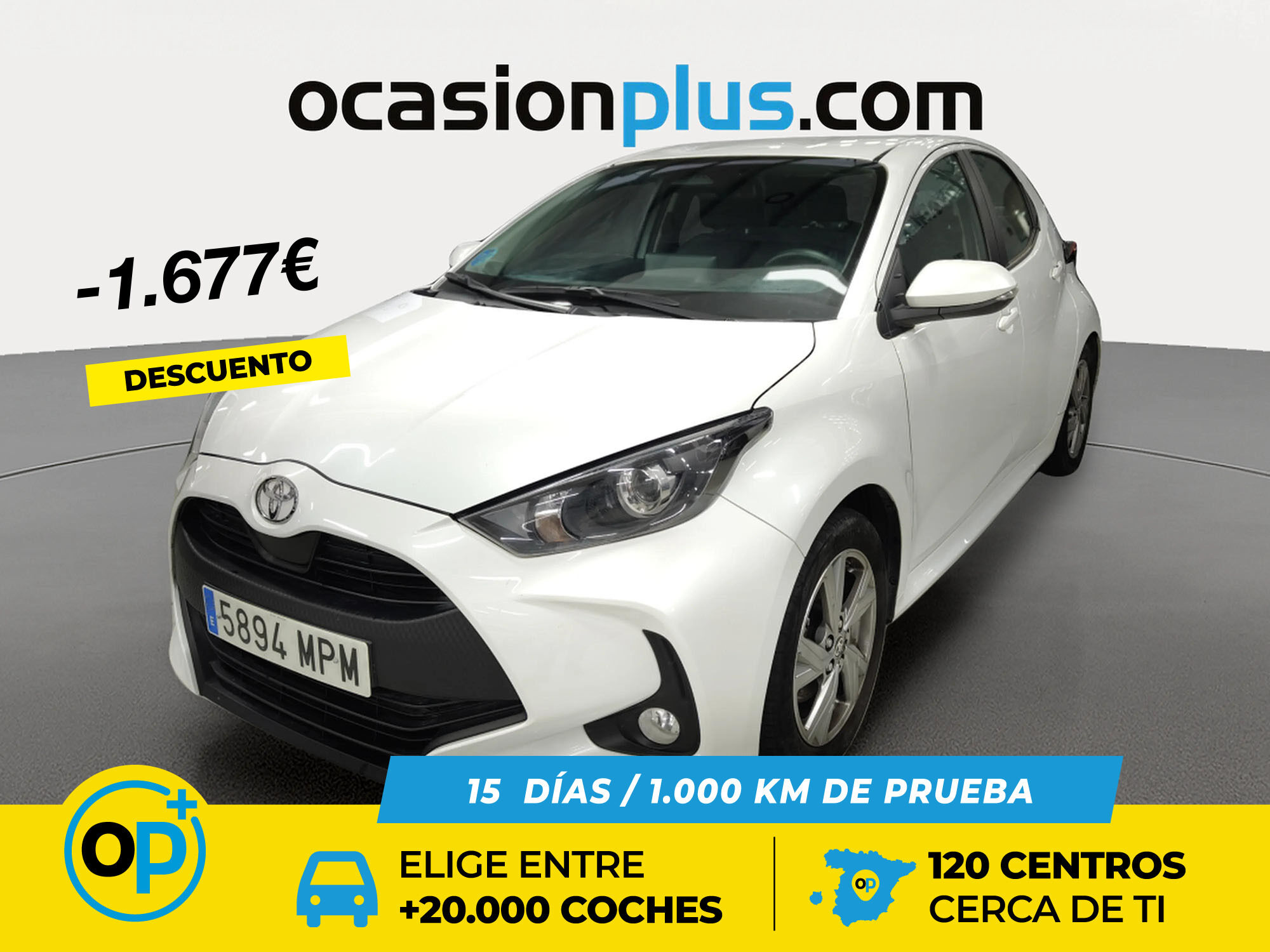 TOYOTA Yaris (120H Active Plus 85 kW (116 CV)) en Madrid