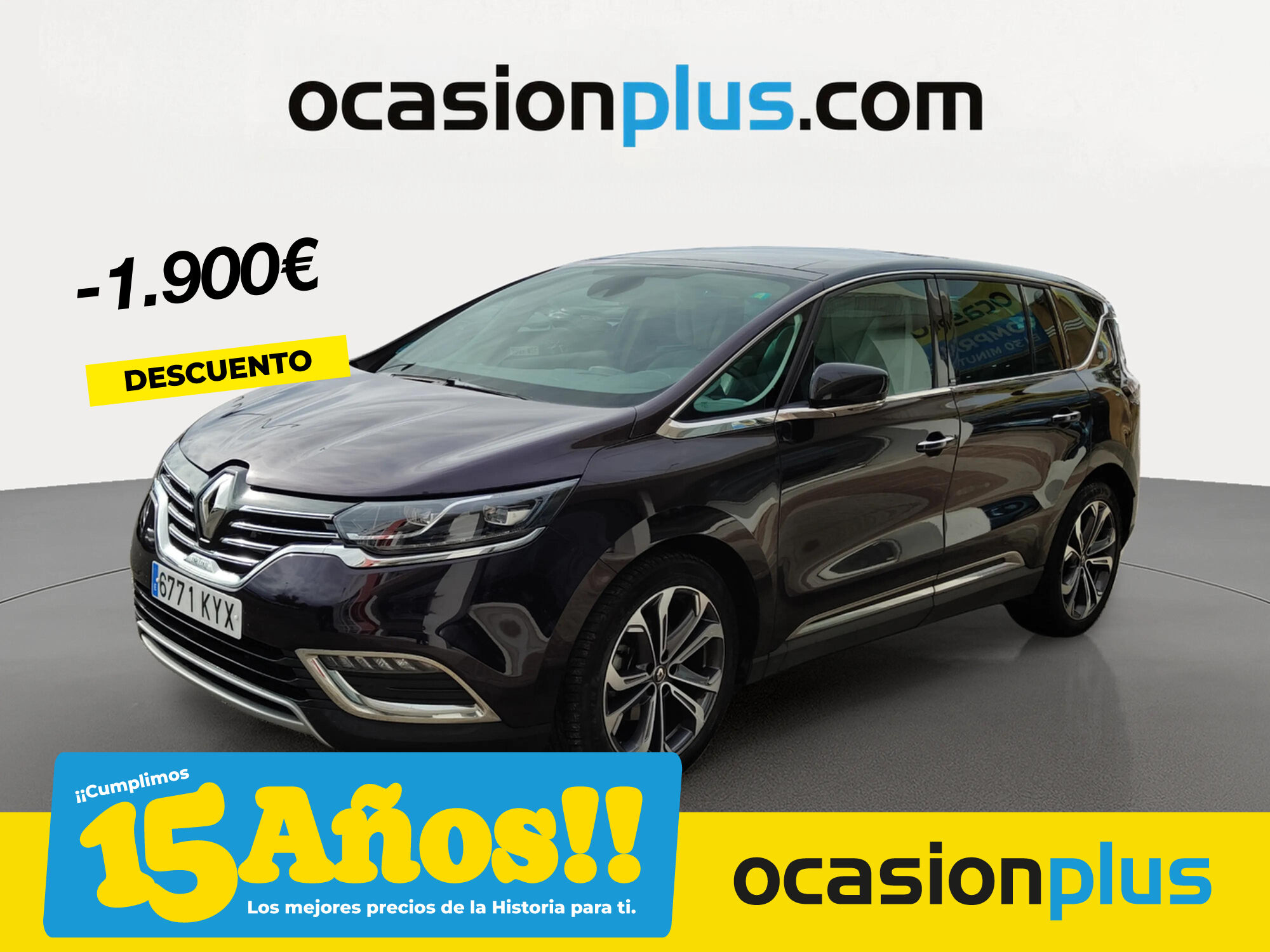 RENAULT Espace (Initiale Paris TCe 165 kW (225 CV) EDC GPF) en Madrid