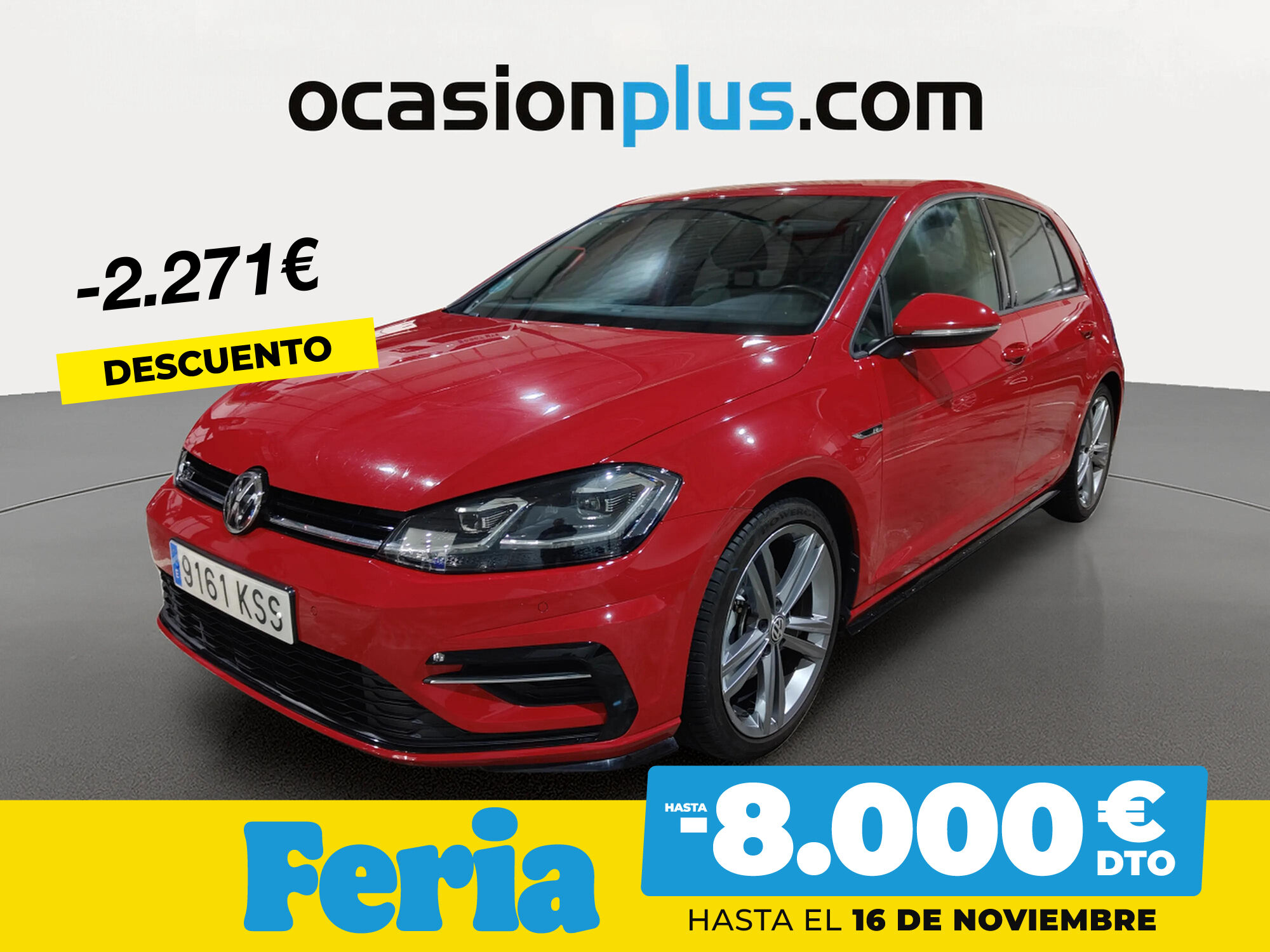 VOLKSWAGEN Golf (Sport R-Line 1.5 TSI 110 kW (150 CV) DSG) en Madrid