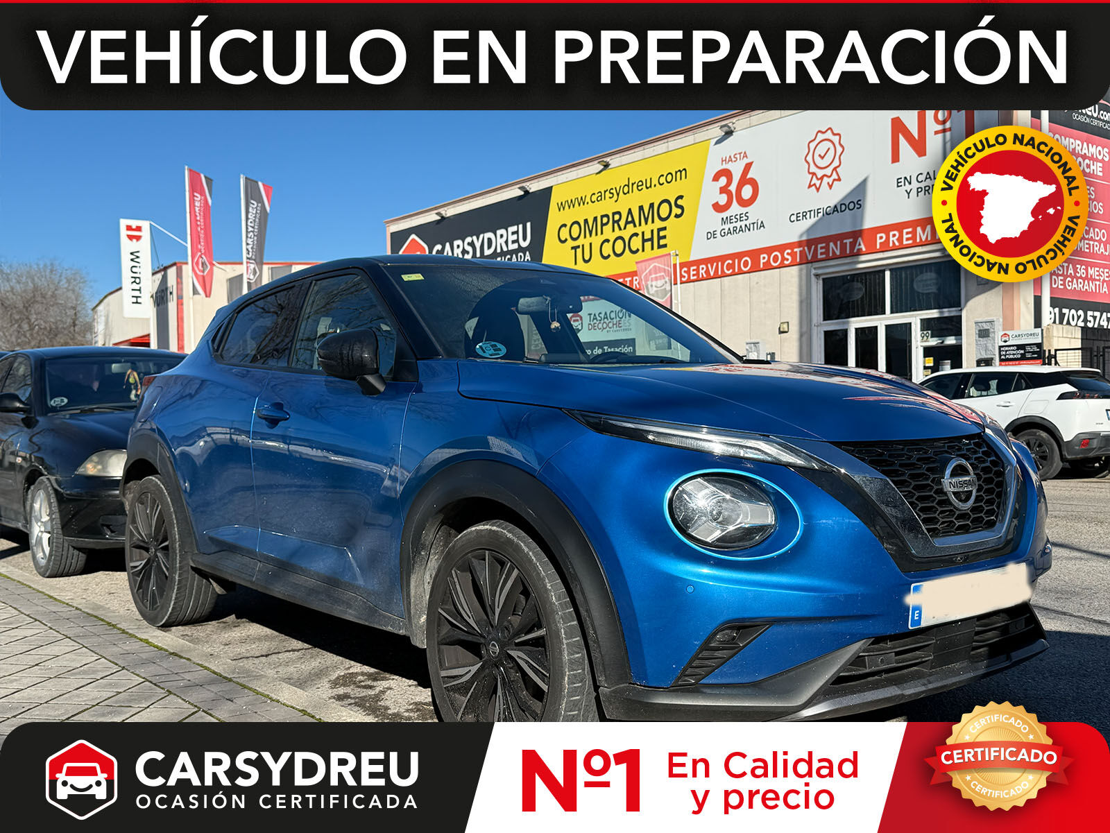 NISSAN Juke (DIG-T 86 kW N-DESIGN CHIC Bitono N) en Madrid