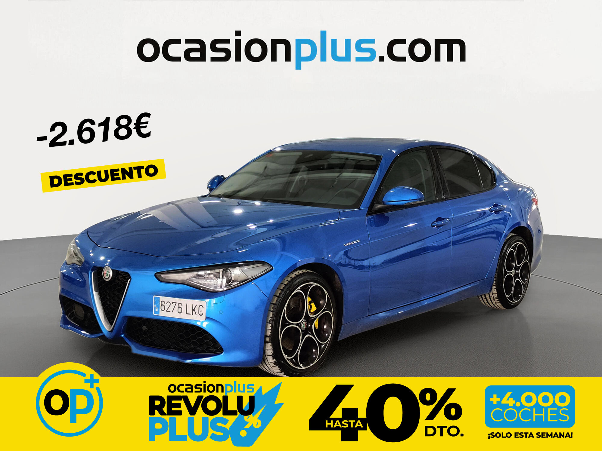 Foto del ALFA ROMEO Giulia 2.2 Diesel Veloce ATX 210