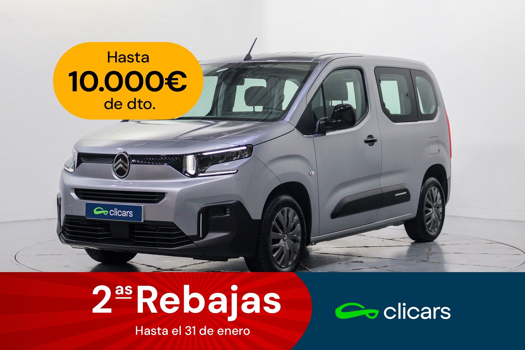 CITROEN Berlingo (Berlingo BlueHDi S&S Talla M Plus 100) en Madrid