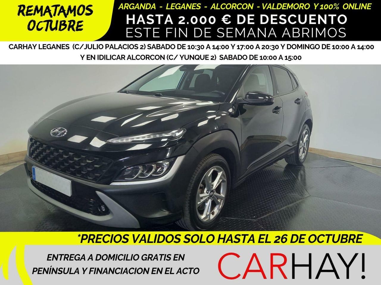 HYUNDAI Kona (1.0T-GDI EDITON 30 120CV) en Madrid