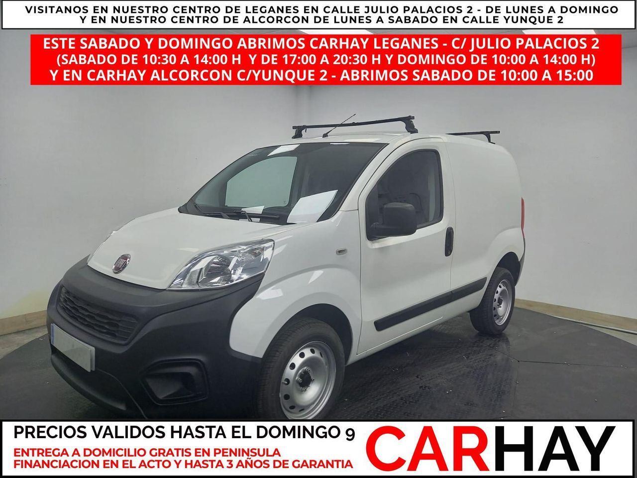 FIAT Fiorino (FIAT FIORINO CARGO 1.4 GNC) en Madrid