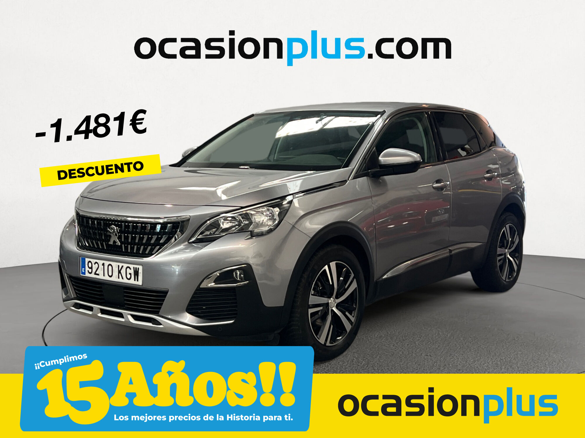 PEUGEOT 3008 (BlueHDI 120 Allure EAT6 88 kW (120 CV)) en Madrid