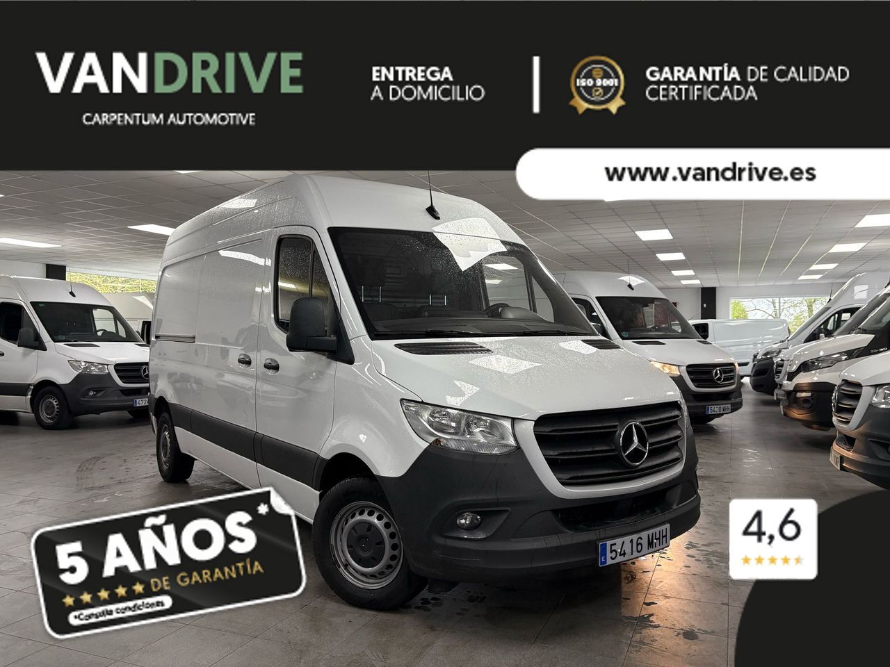 Foto del MERCEDES Sprinter Furgón 211CDI Medio T.E. tD 9G-Tronic