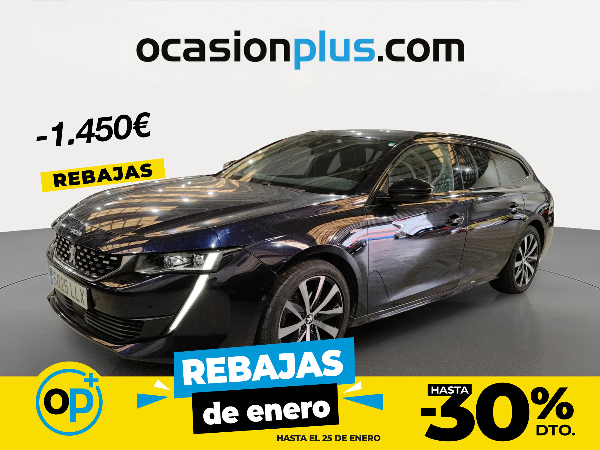 PEUGEOT 508 (BlueHDI 130 S&S GT Line EAT8 96 kW (130 CV)) en Madrid