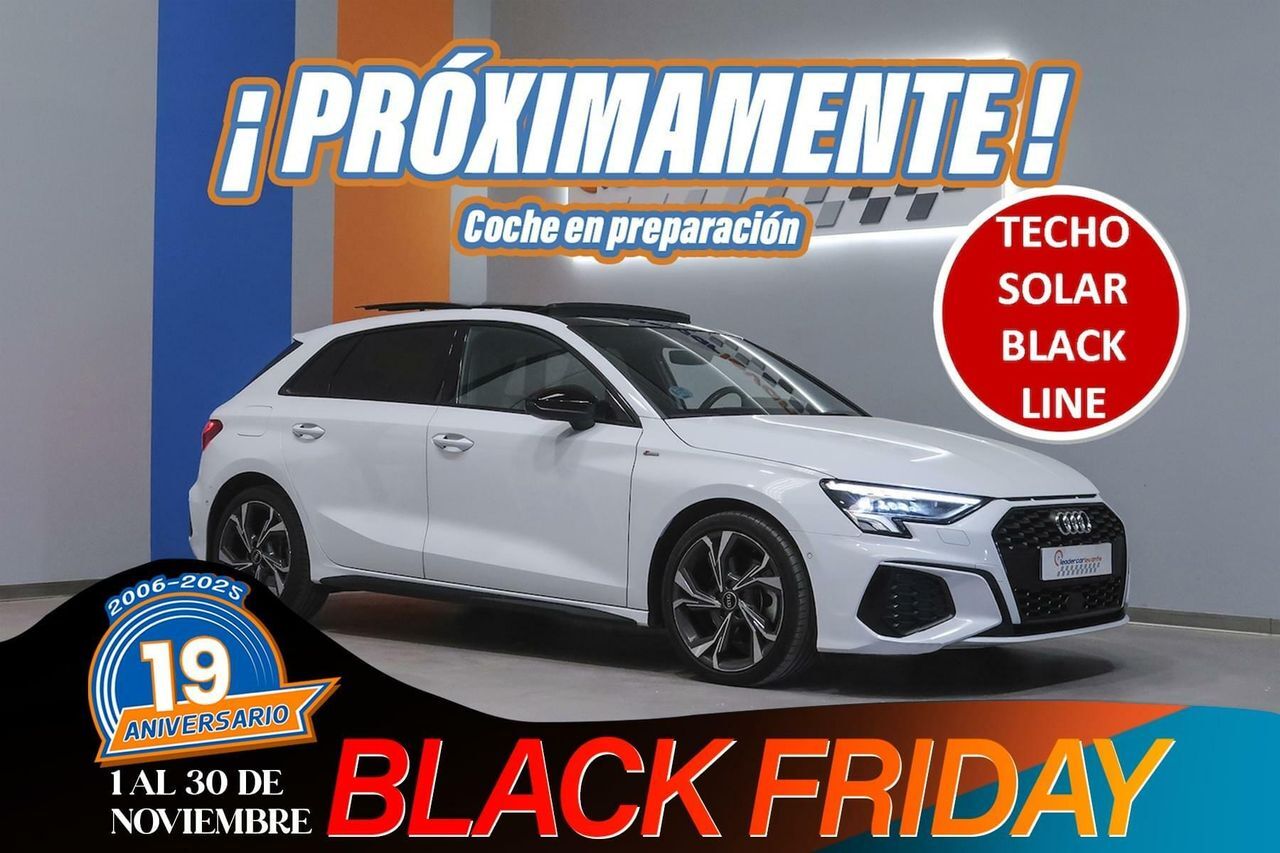 AUDI A3 (SPORTBACK BLACK LINE 35 TDI 150CV) en Valencia