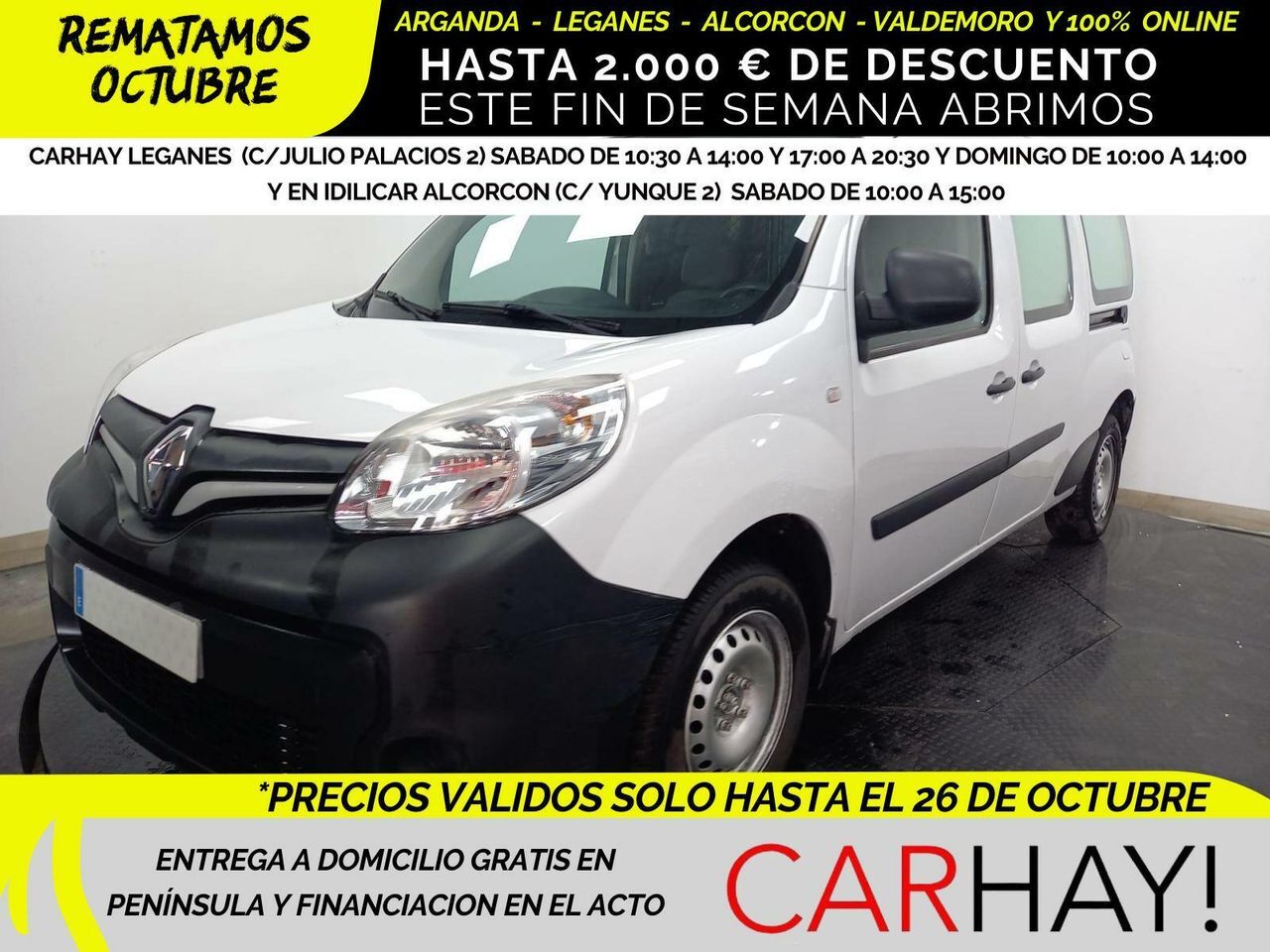 RENAULT Kangoo (EXPRESS MAXI 1.5 Blue d Grand Confort) en Madrid