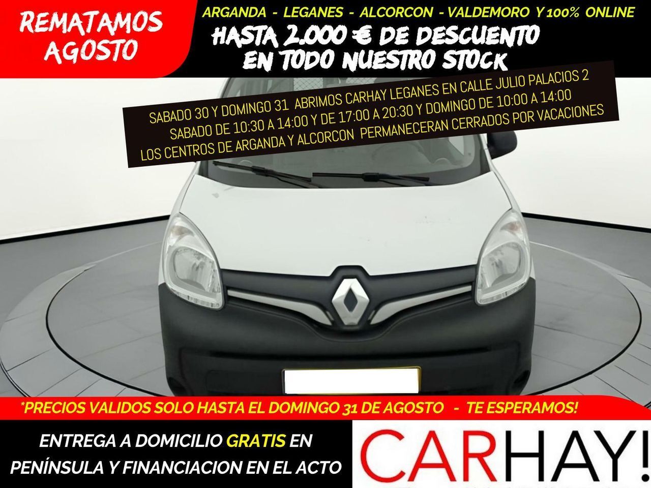 RENAULT Kangoo (EXPRESS MAXI 1.5 Blue d Grand Confort) en Madrid