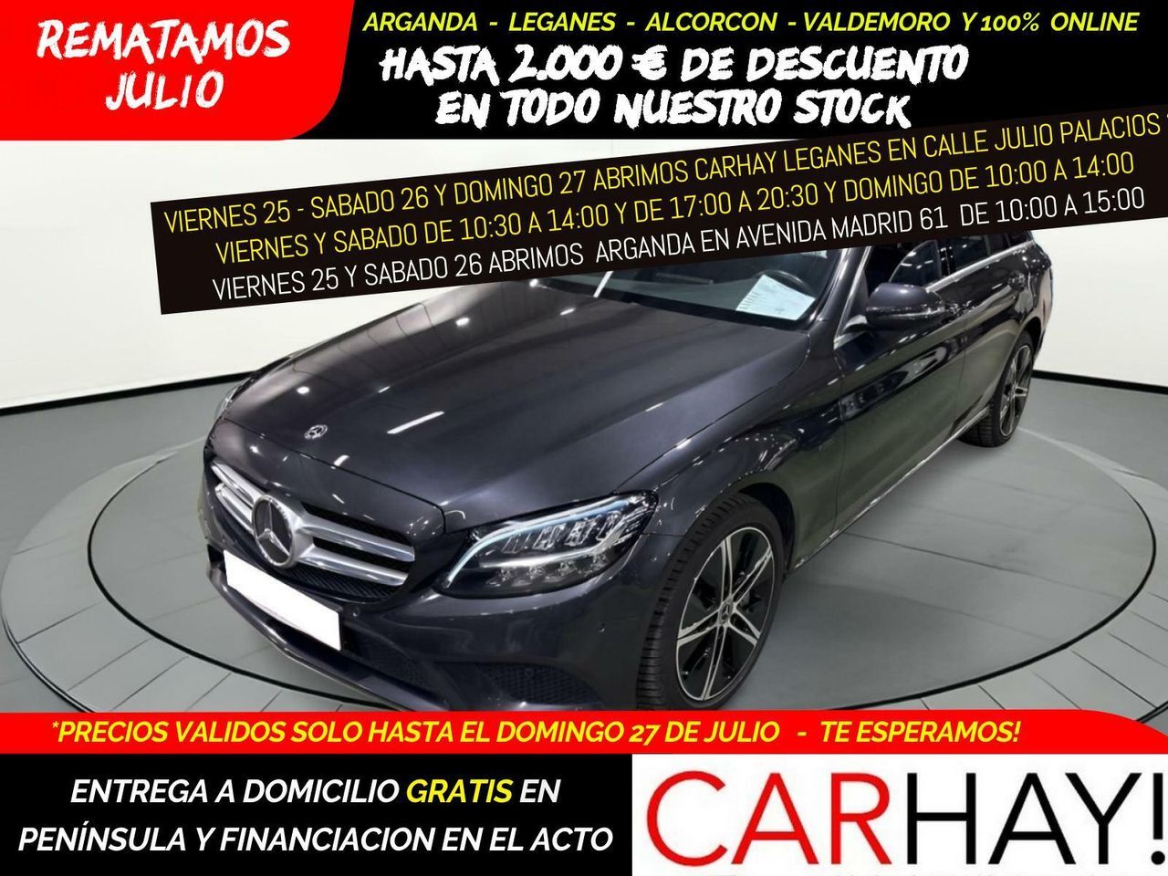 MERCEDES Clase C (300 DE PHEV BUSINESS SOLUTION) en Madrid
