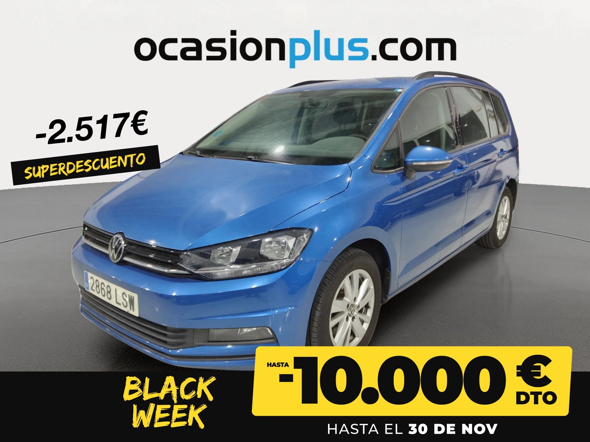 VOLKSWAGEN Touran (Business 2.0 TDI 90 kW (122 CV)) en Madrid