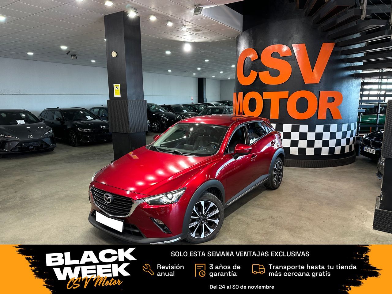 MAZDA CX-3 (2.0 G 89kW (121CV) 2WD Evolution) en Madrid