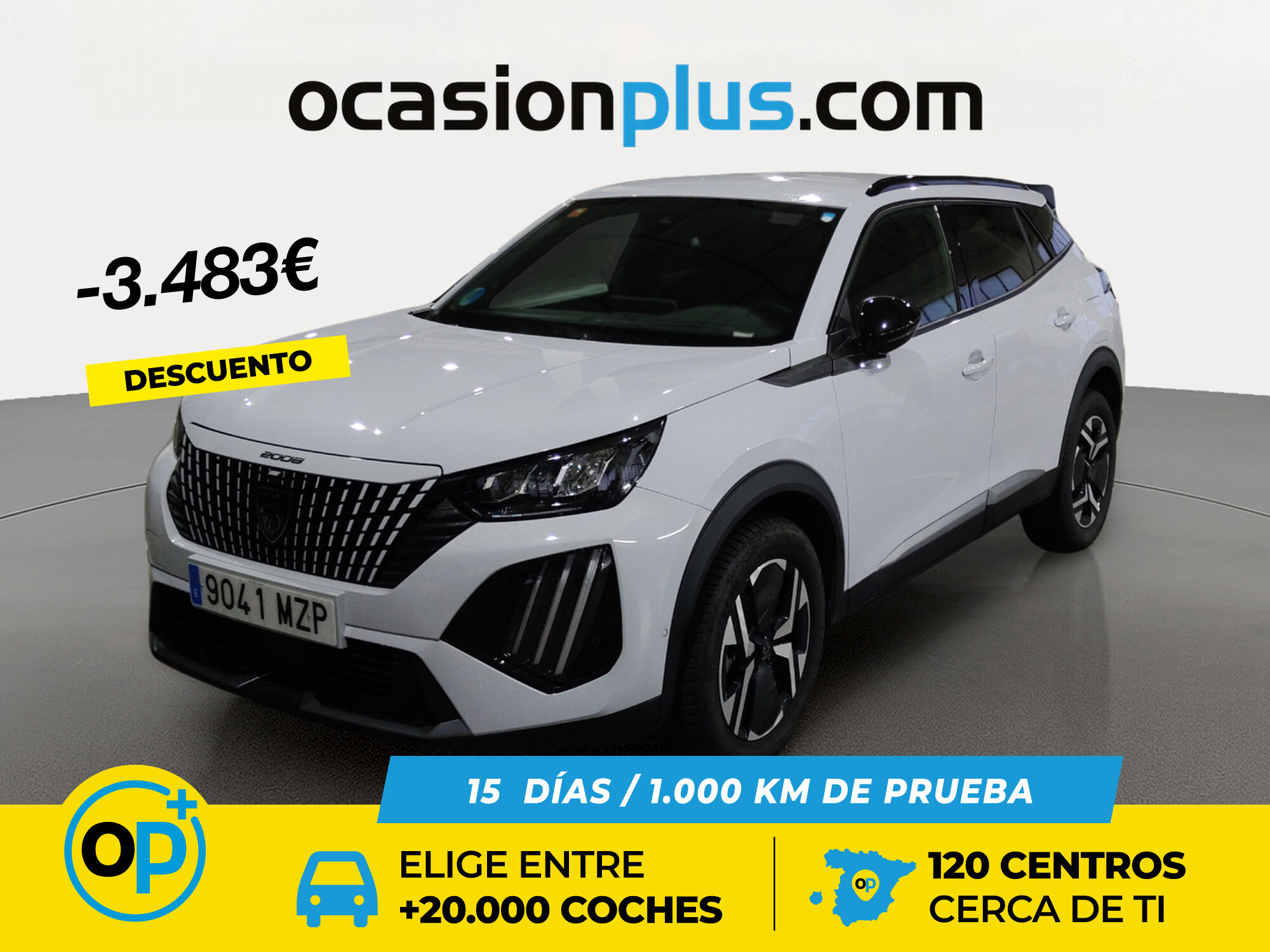 PEUGEOT 2008 (Allure Hybrid eDCS6 107 kW (145 CV)) en Madrid