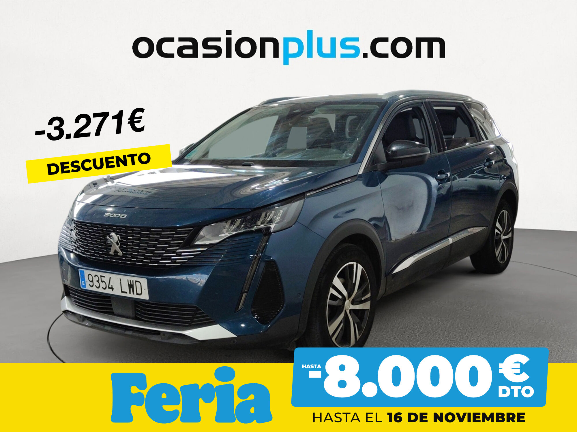 PEUGEOT 5008 (BlueHDi 130 S&S Allure EAT8 96 kW (130 CV)) en Madrid
