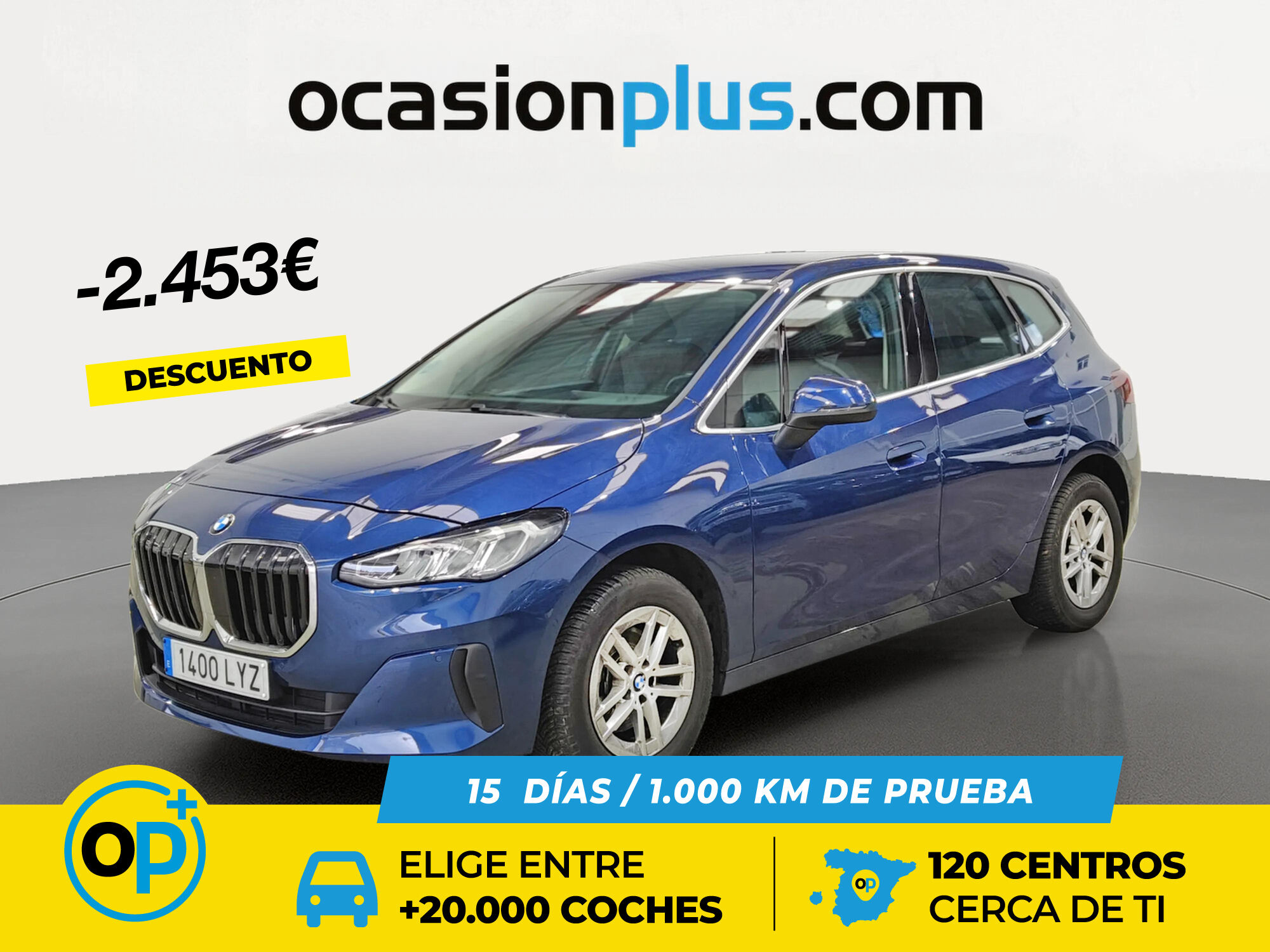 BMW Serie 2 (218d Active Tourer 110 kW (150 CV)) en Madrid