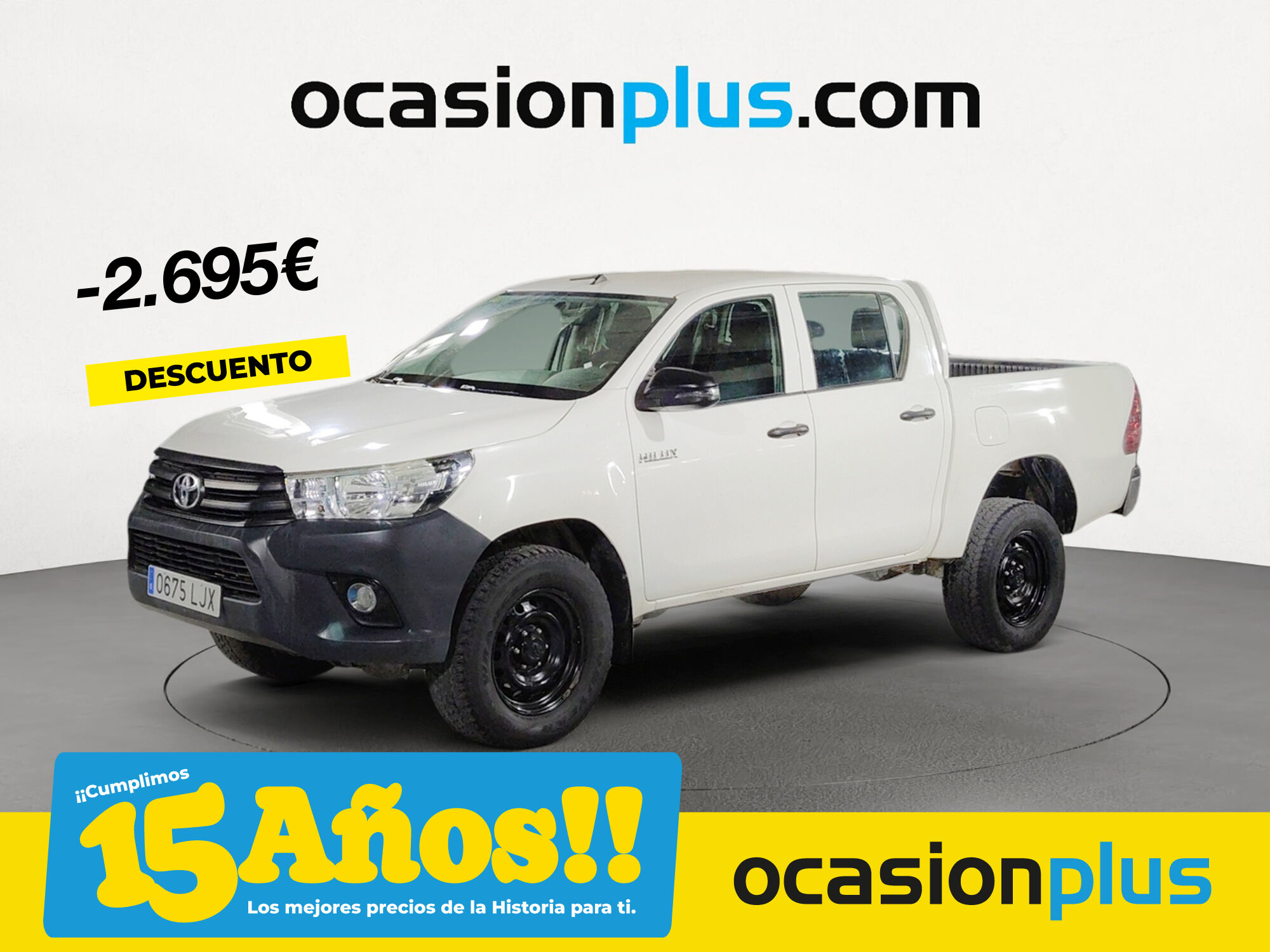 TOYOTA Hilux (2.4 D-4D Doble Cabina GX 110 kW (150 CV)) en Madrid