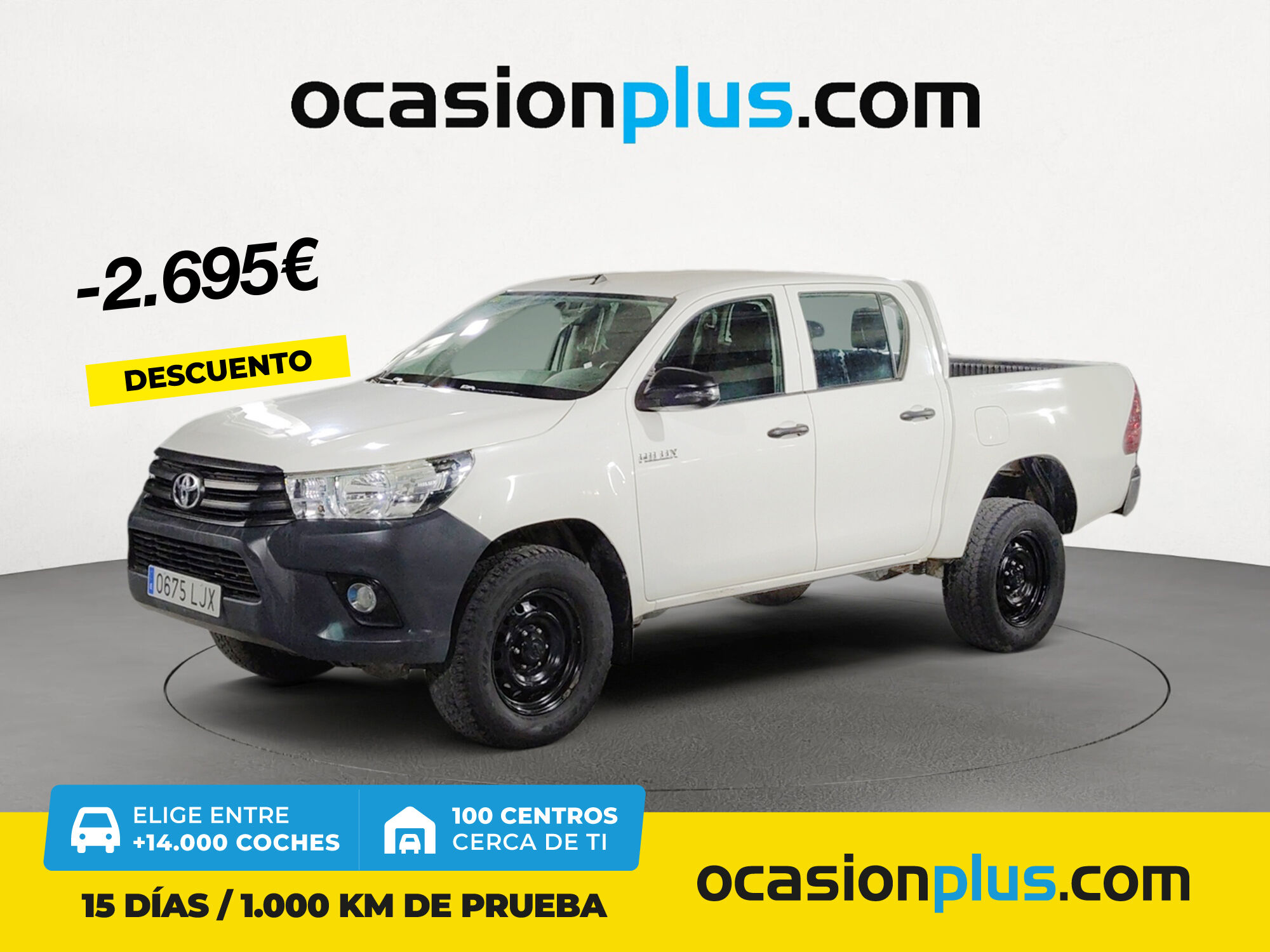 TOYOTA Hilux (2.4 D-4D Doble Cabina GX 110 kW (150 CV)) en Madrid