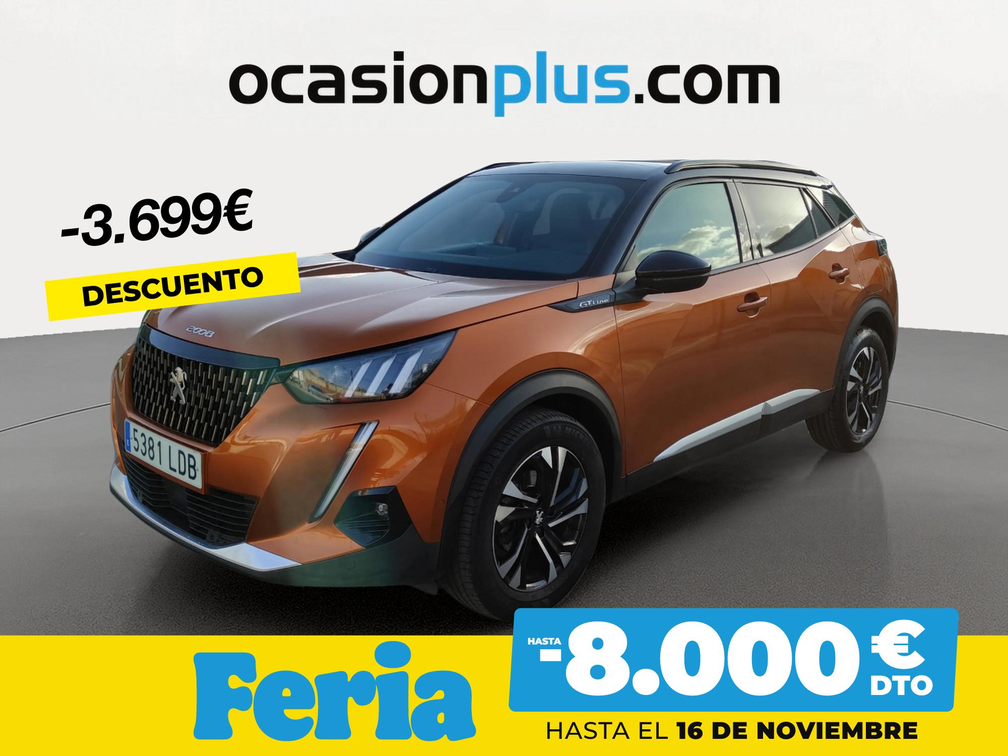 PEUGEOT 2008 (PureTech 130 S&S GT Line 96 kW (130 CV)) en Madrid