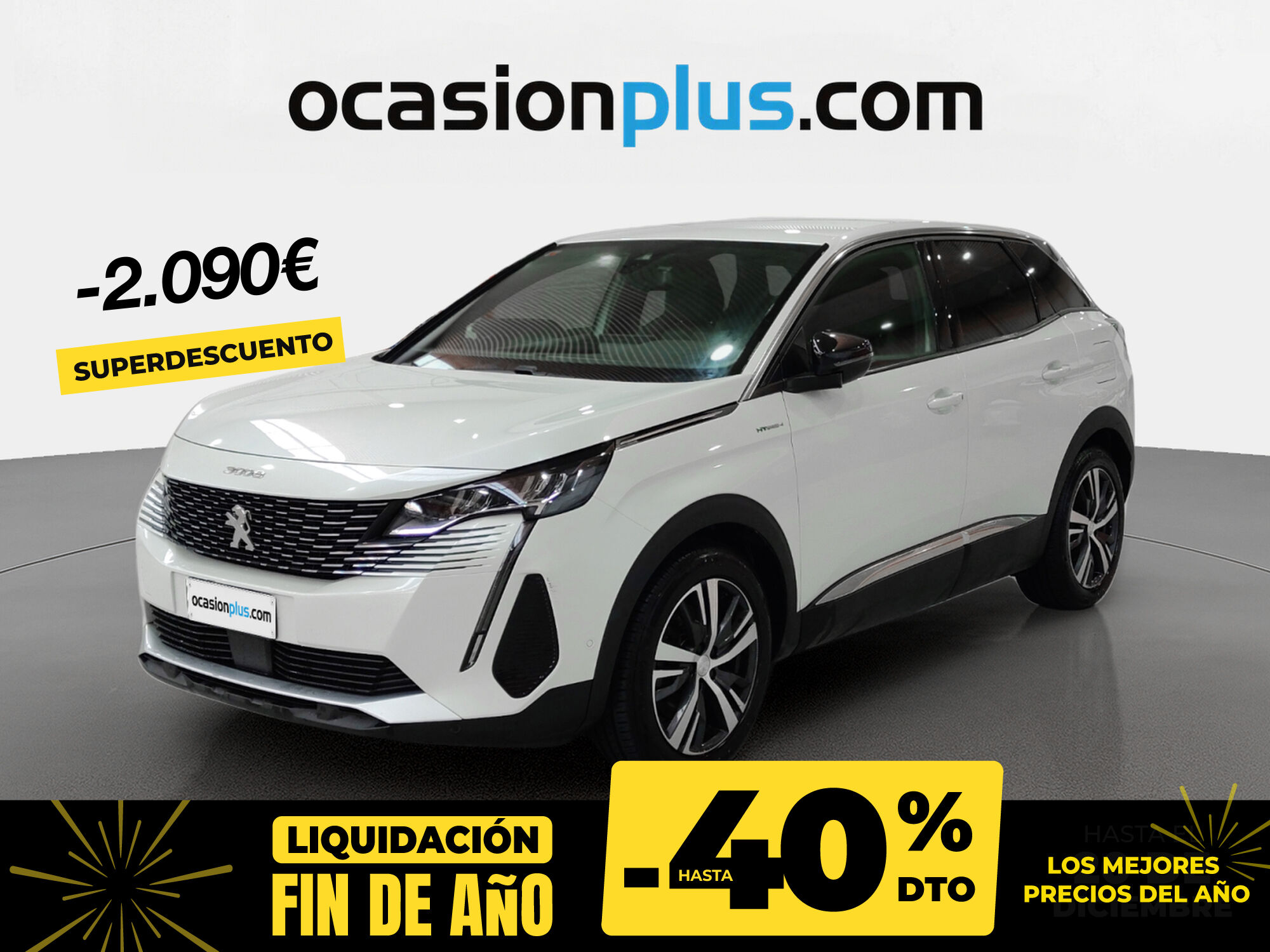 PEUGEOT 3008 (Hybrid 300 Allure Pack e-EAT8 221 kW (300 CV)) en Madrid