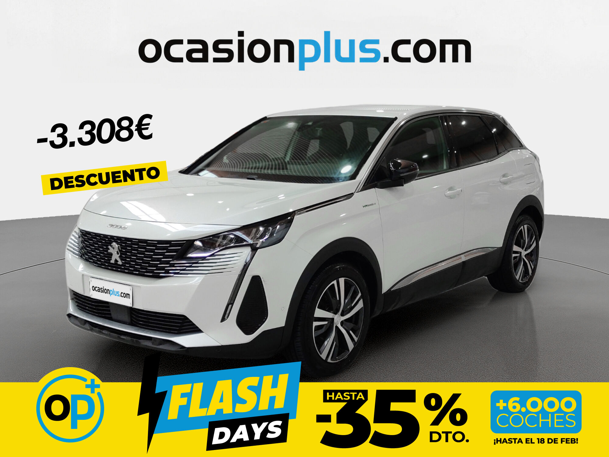 Foto del PEUGEOT 3008 HYB PHEV 300 GT AWD e-EAT8