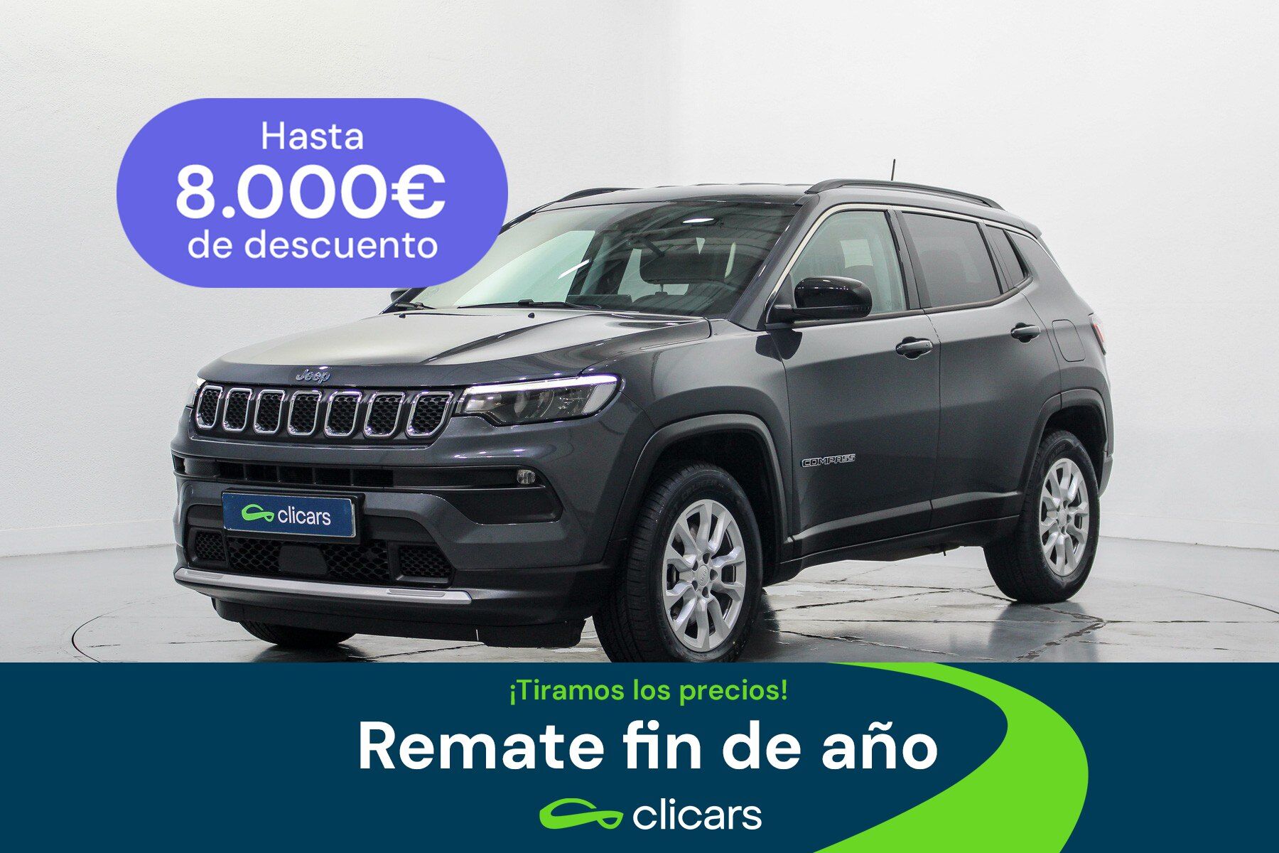 JEEP Compass (Compass 1.3 PHEV Limited EAWD Aut. 190) en Madrid