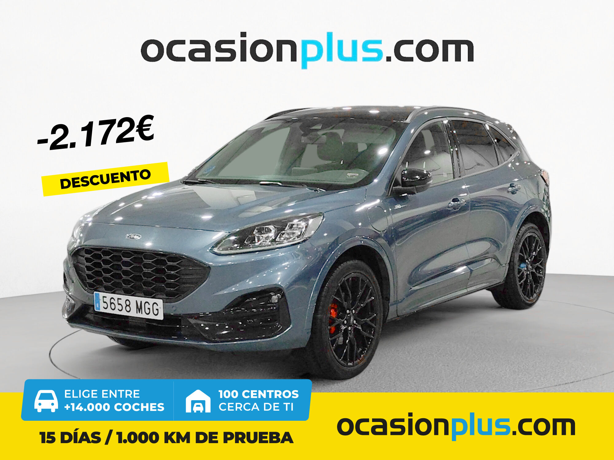 FORD Kuga (2.5 Duratec PHEV ST-Line X Auto 165 kW (225 CV)) en Madrid