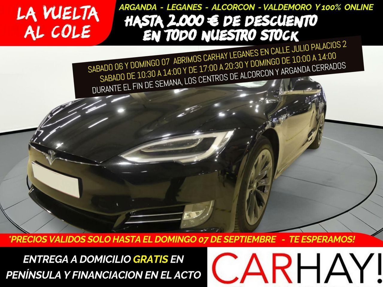 TESLA Model S (S 100 KWH DUALMOTOR LONG RANG) en Madrid