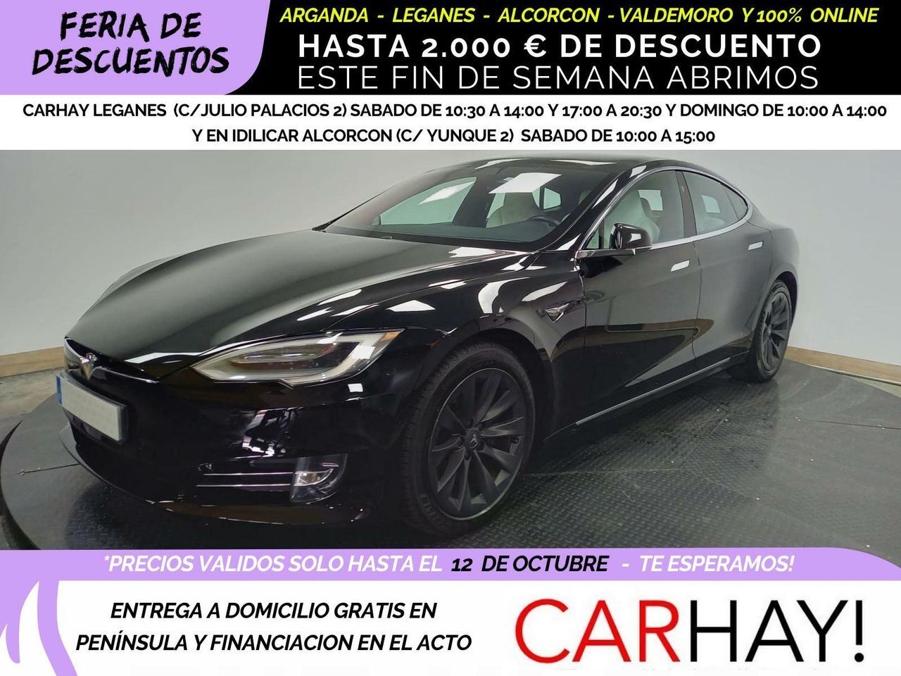 TESLA Model S (S 100 KWH DUALMOTOR LONG RANG) en Madrid