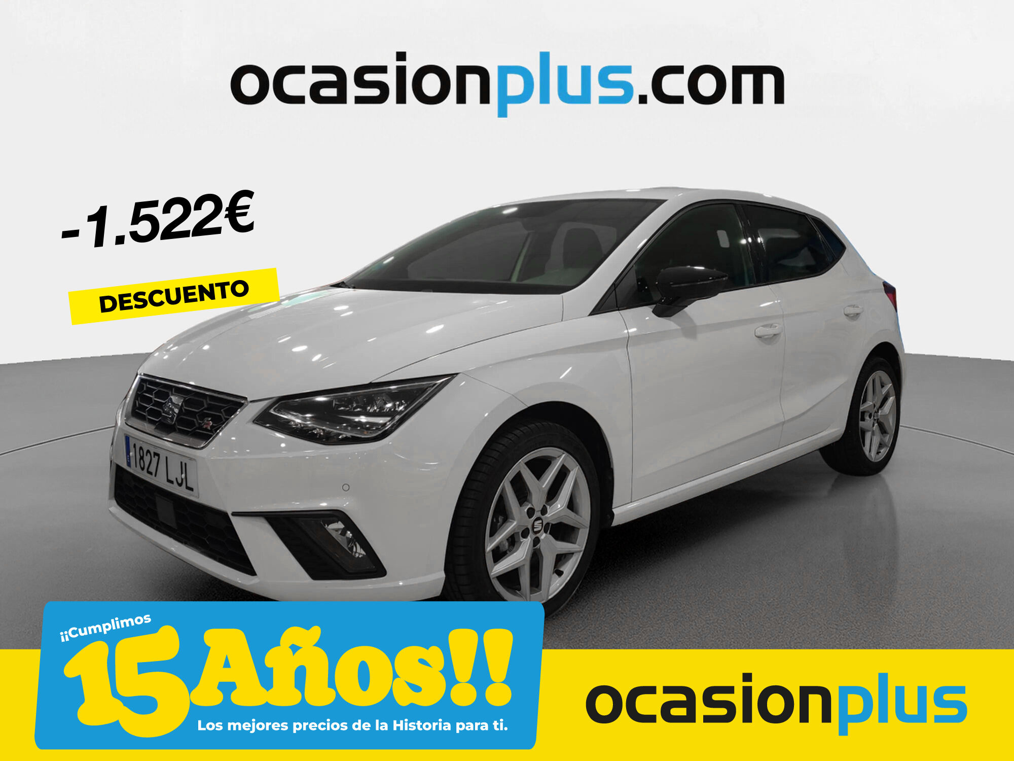 SEAT Ibiza (1.0 TGI FR Plus 66 kW (90 CV)) en Madrid