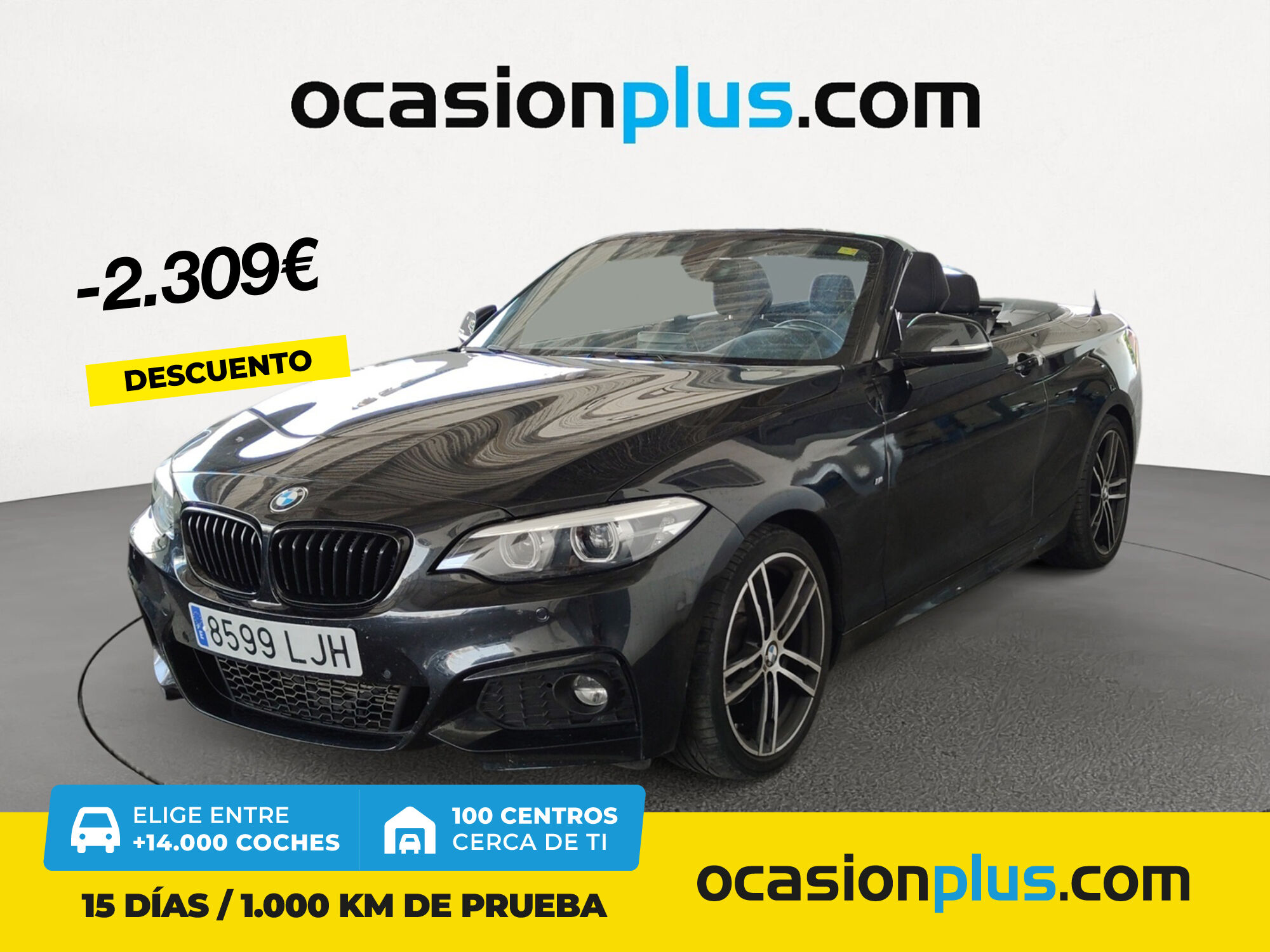 BMW Serie 2 (218d Cabrio 110 kW (150 CV)) en Madrid