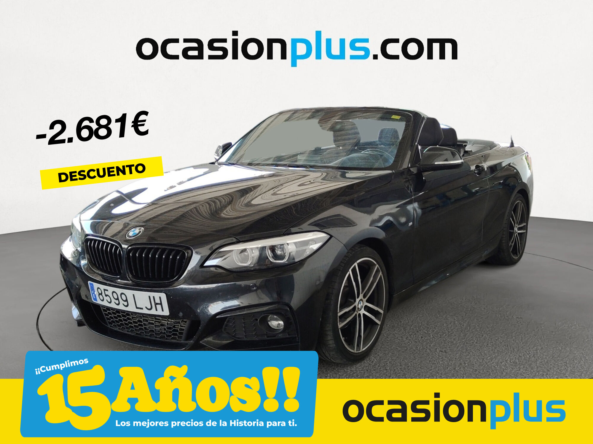 BMW Serie 2 (218d Cabrio 110 kW (150 CV)) en Madrid