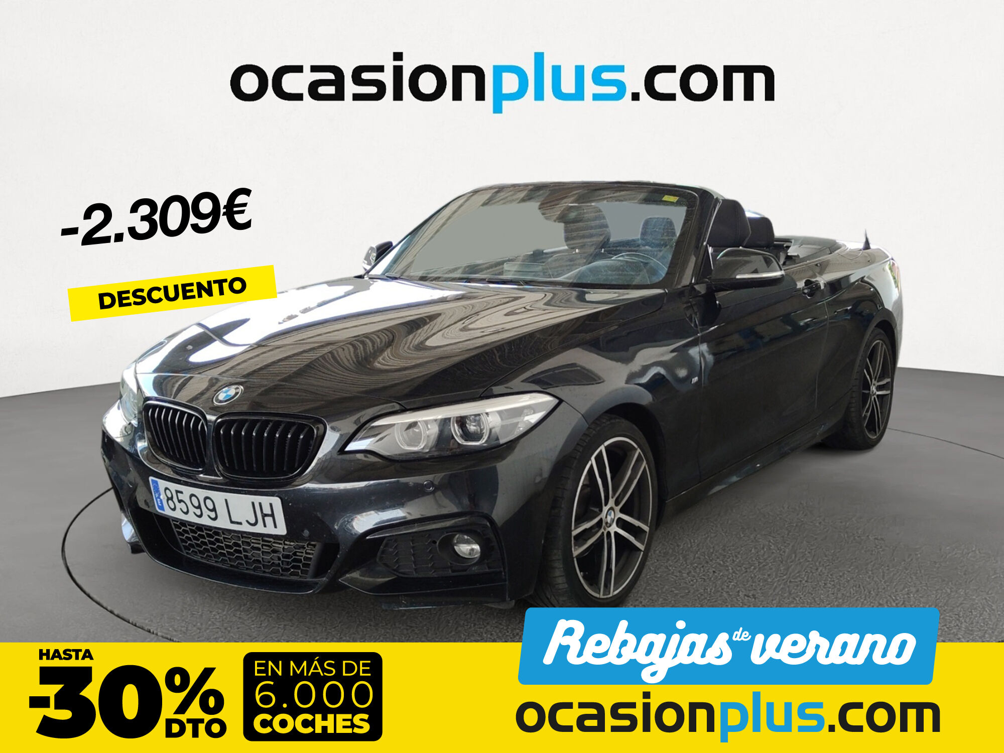 BMW Serie 2 (218d Cabrio 110 kW (150 CV)) en Madrid