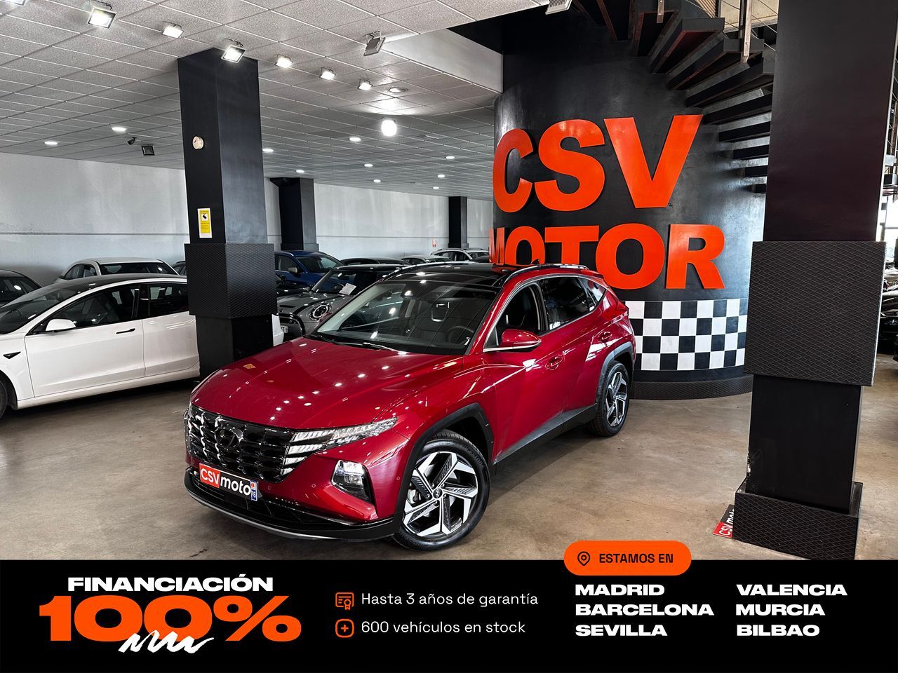 HYUNDAI Tucson (1.6 TGDI PHEV 195kW Tecno Sky Auto 4x4) en Madrid