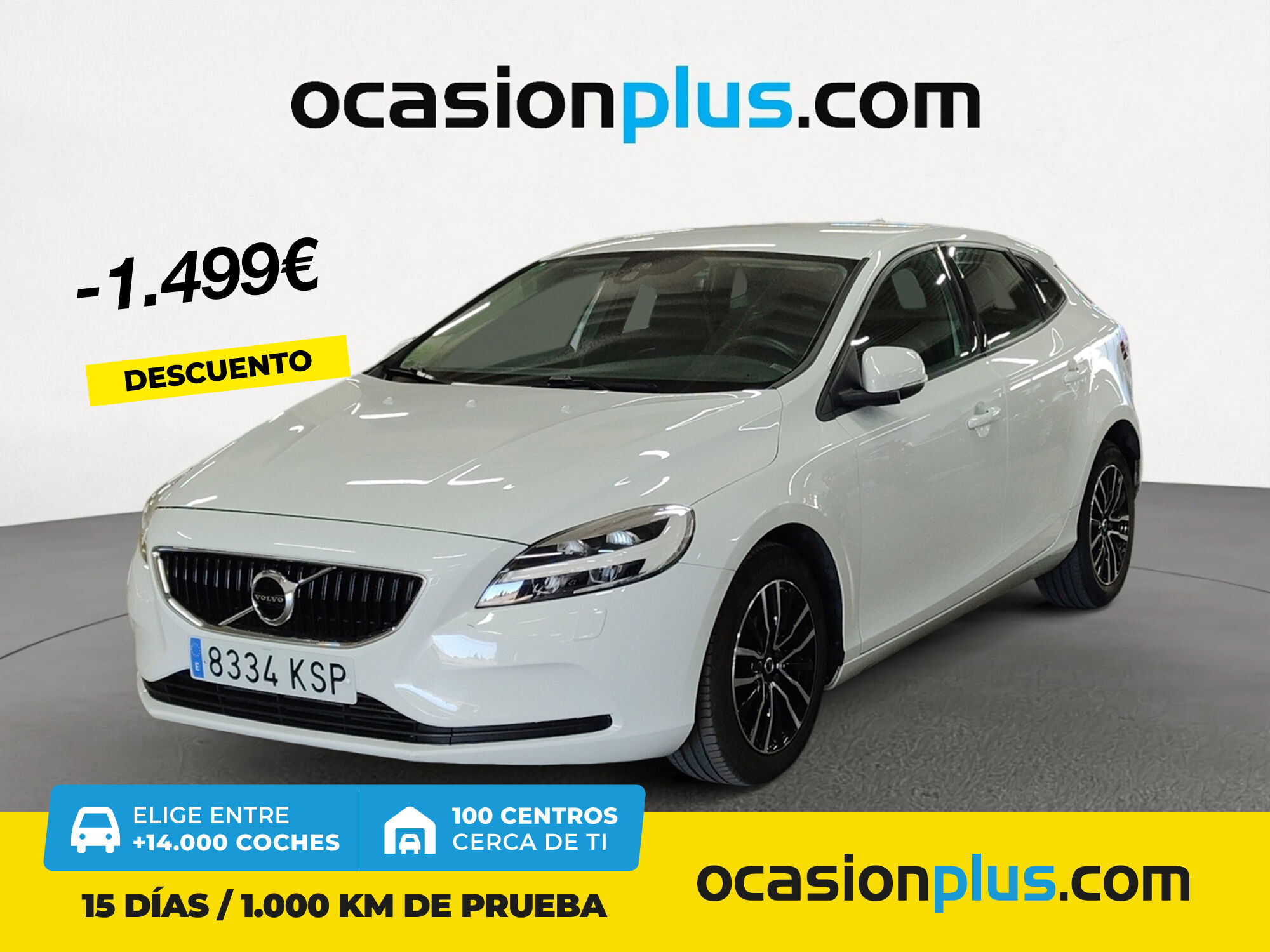VOLVO V40 (T2 Momentum 90 kW (122 CV)) en Madrid