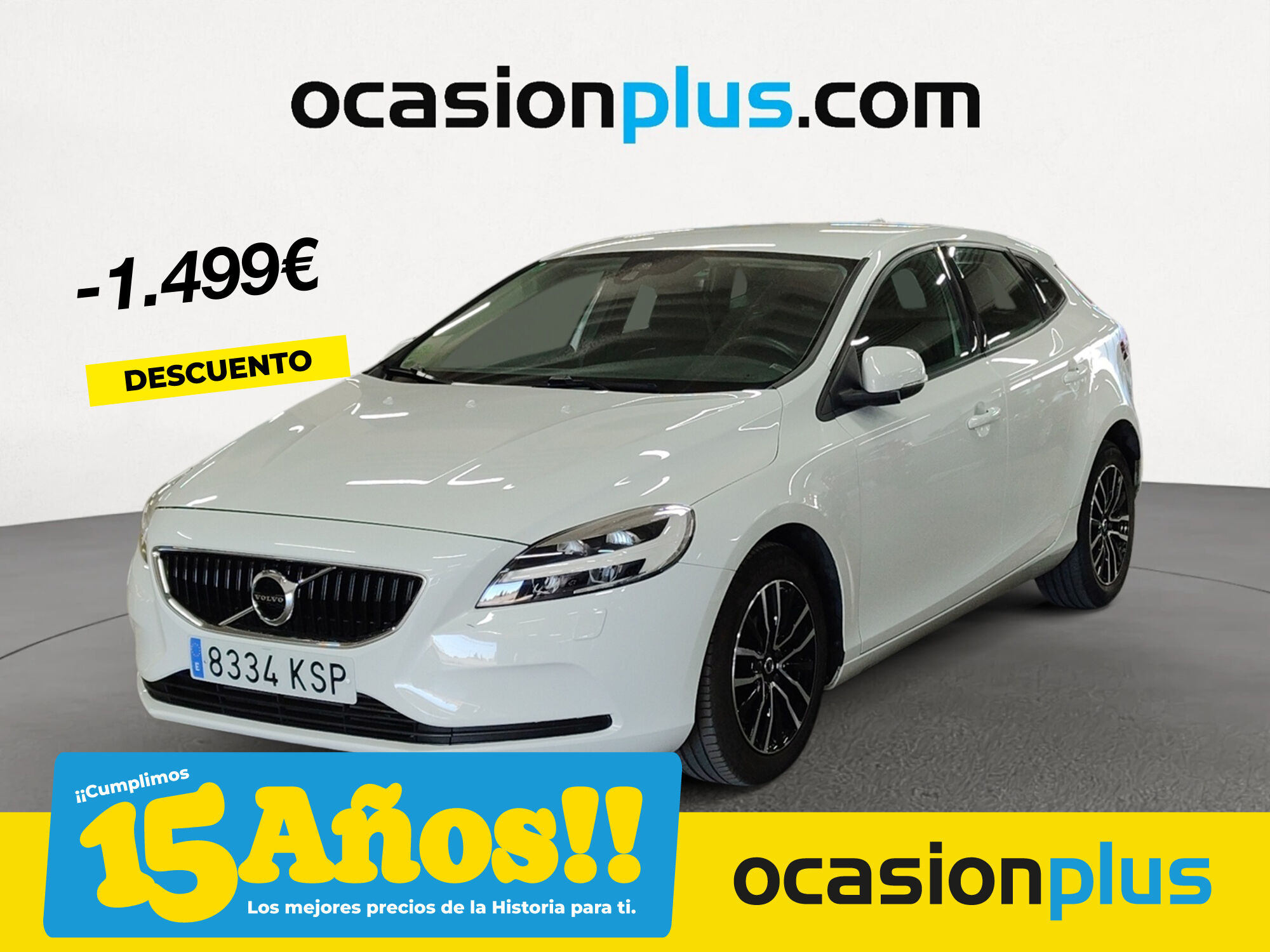VOLVO V40 (T2 Momentum 90 kW (122 CV)) en Madrid