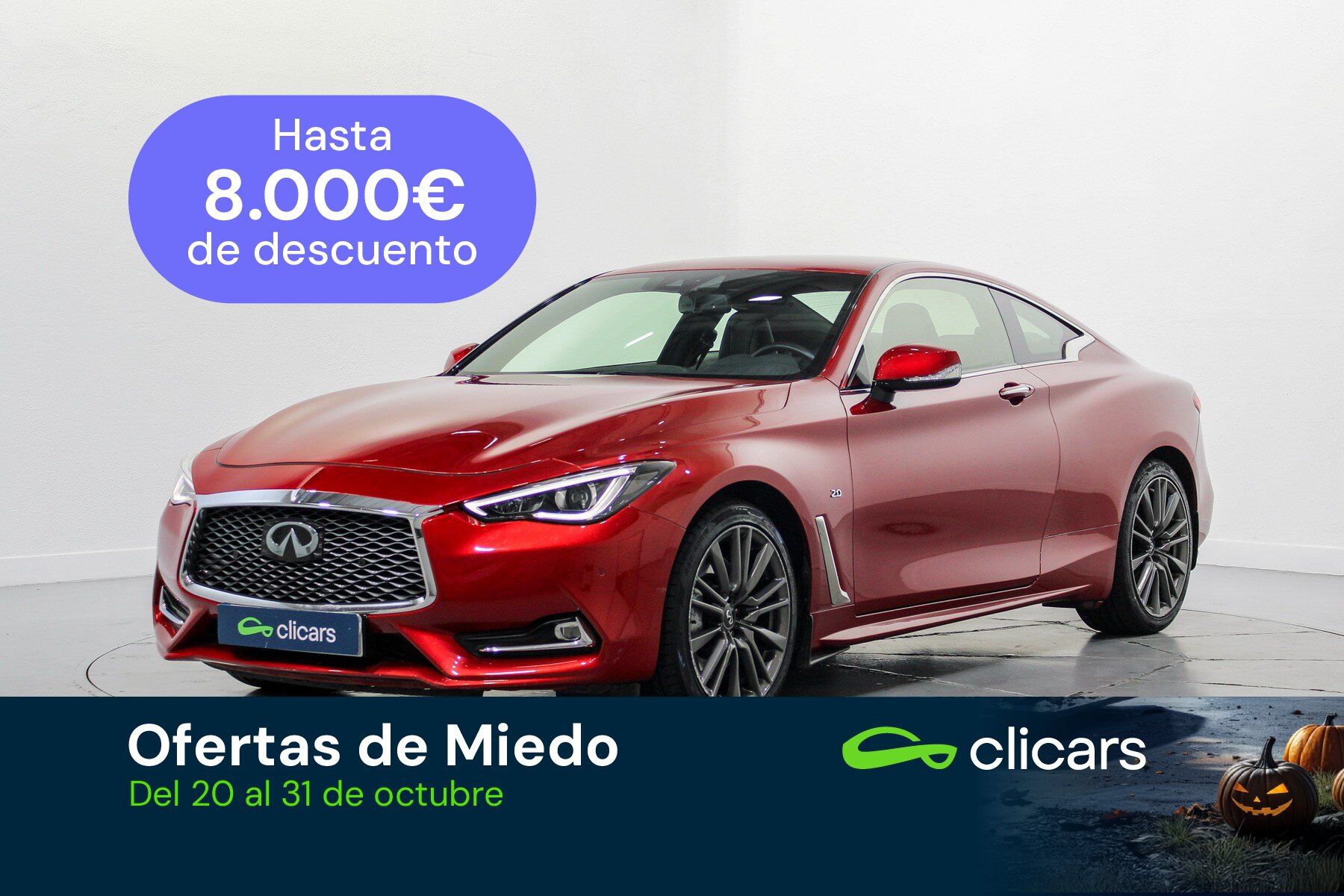 INFINITI Q60 (Q60 Coupé 2.0 Sport) en Madrid