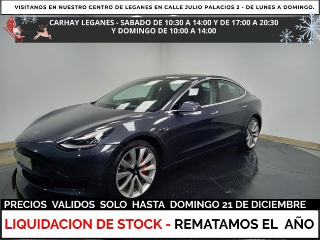 TESLA Model 3 (75 KWH PERFORMANCE DUAL MOTOR) en Madrid