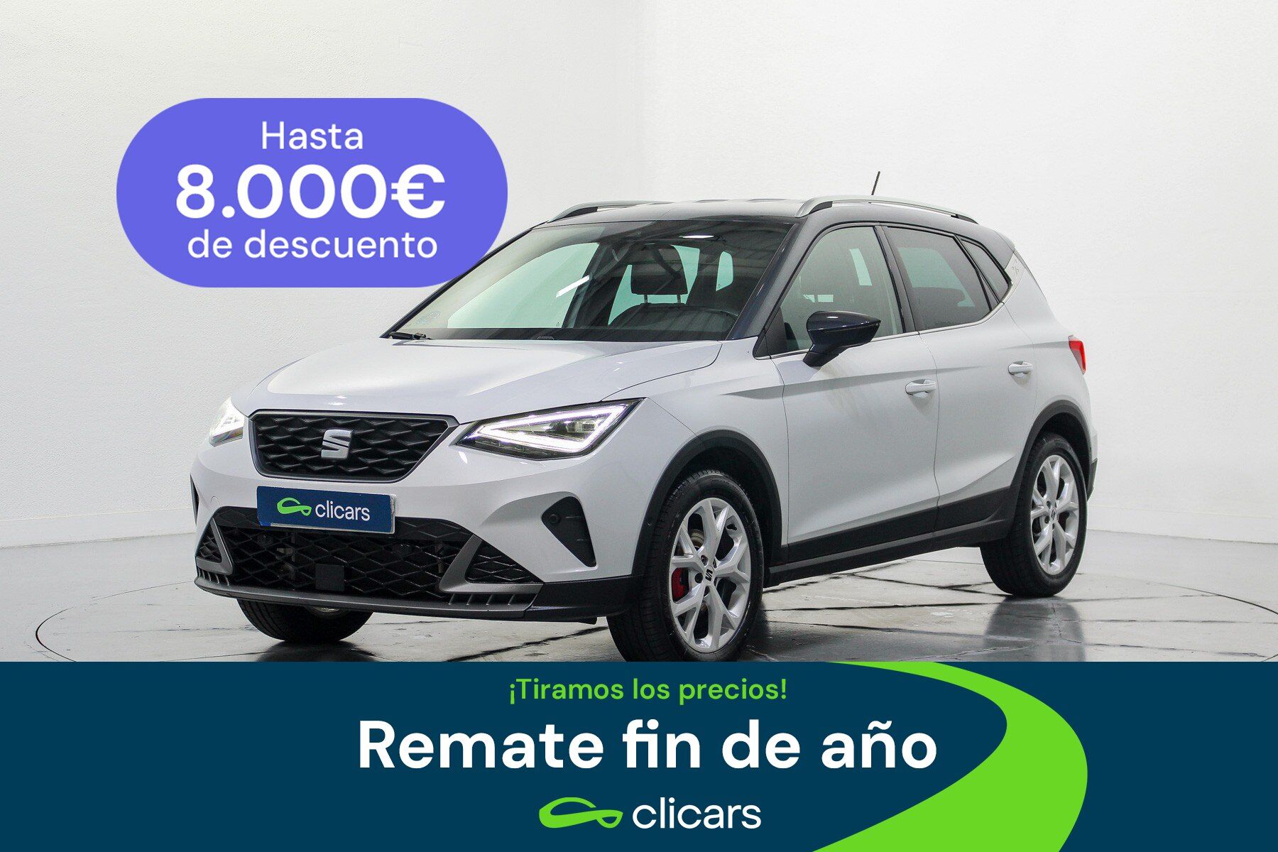 SEAT Arona (Arona 1.5 TSI S&S FR DSG7 XM 150) en Madrid