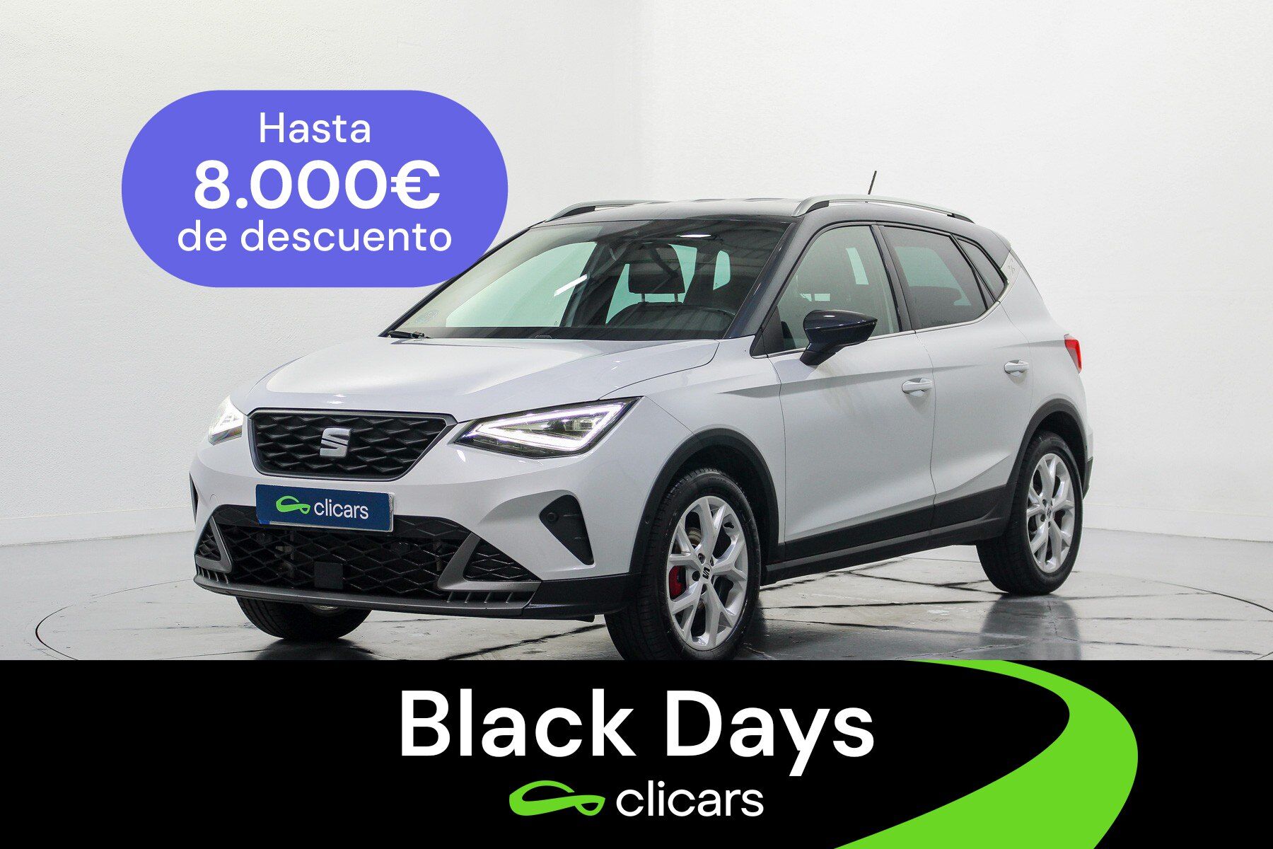 SEAT Arona (Arona 1.5 TSI S&S FR DSG7 XM 150) en Madrid